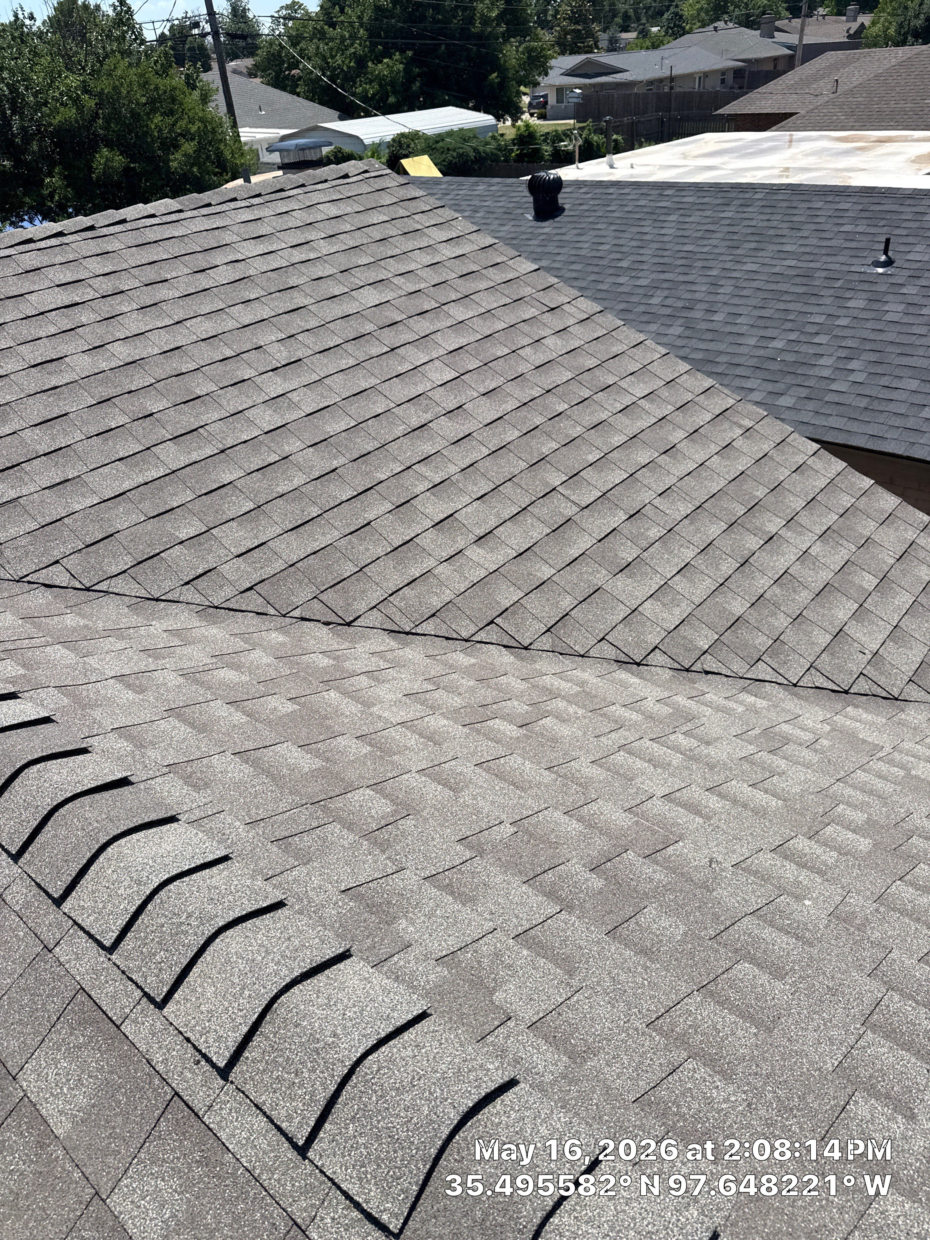 Project in Bethany by OAK Roofing Restoration 