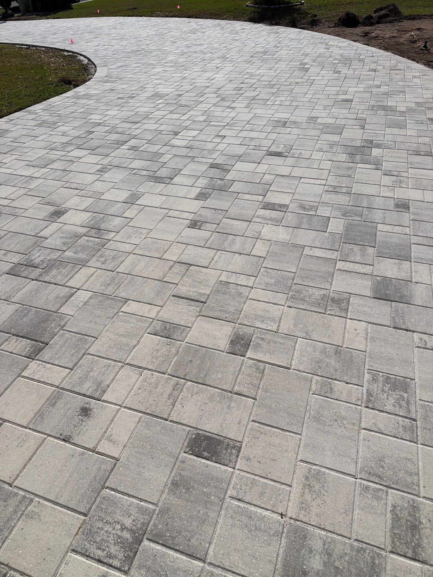 New Paver Driveway and Entryway Sealing in Sun City Center by Supreme Paver Experts