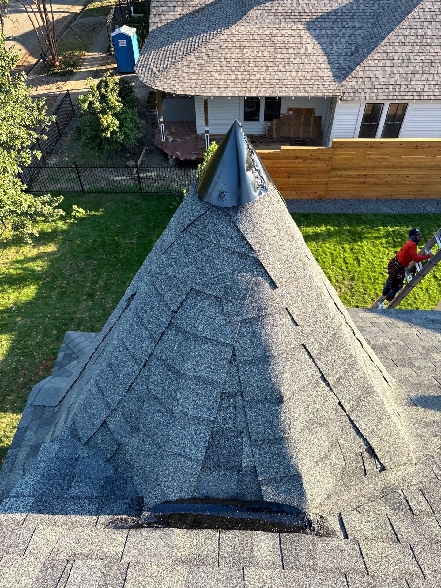 Residential Roofing Repair using Owen's Corning Duration (Lifetime) Shingles by Roof Repair Services LLC