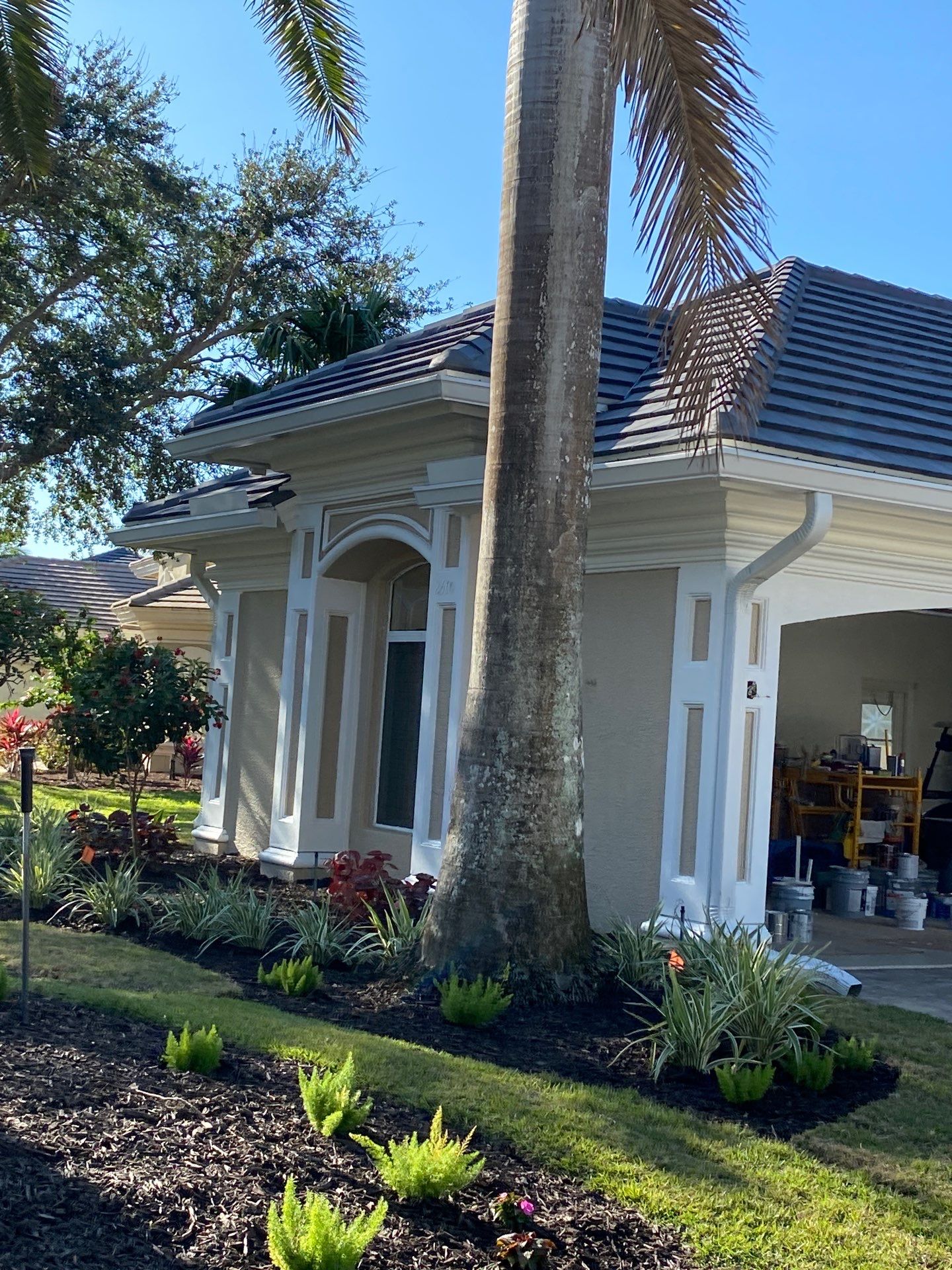 Splash Guard installation in Naples FL by Gutter Professors
