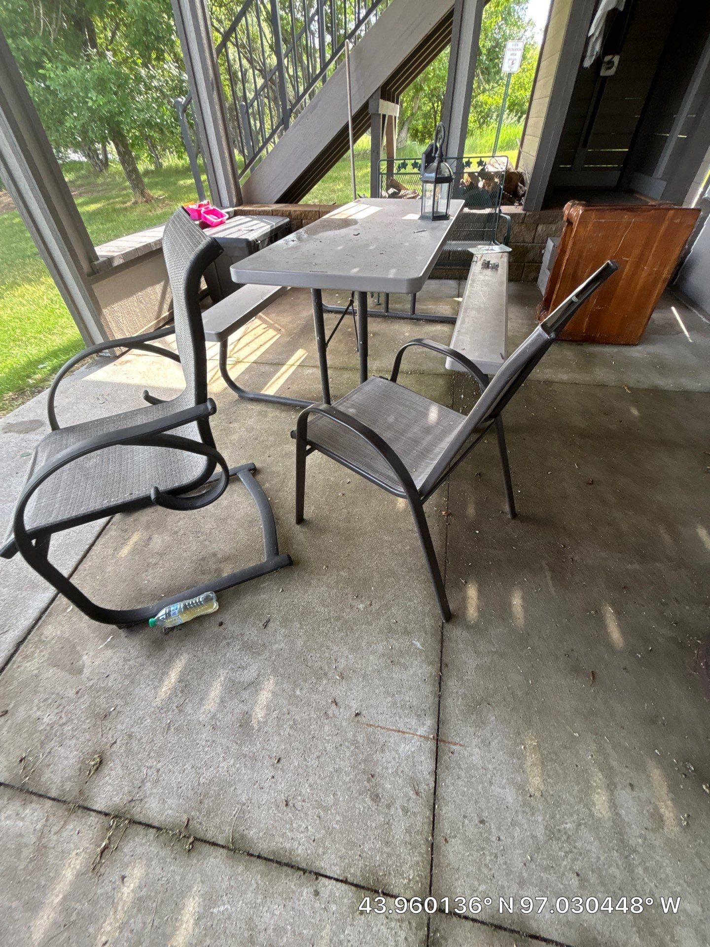 Lakefront Screened Patio Concrete Coating Installation in Wentworth by Select Painting, Coatings & Garage Cabinets