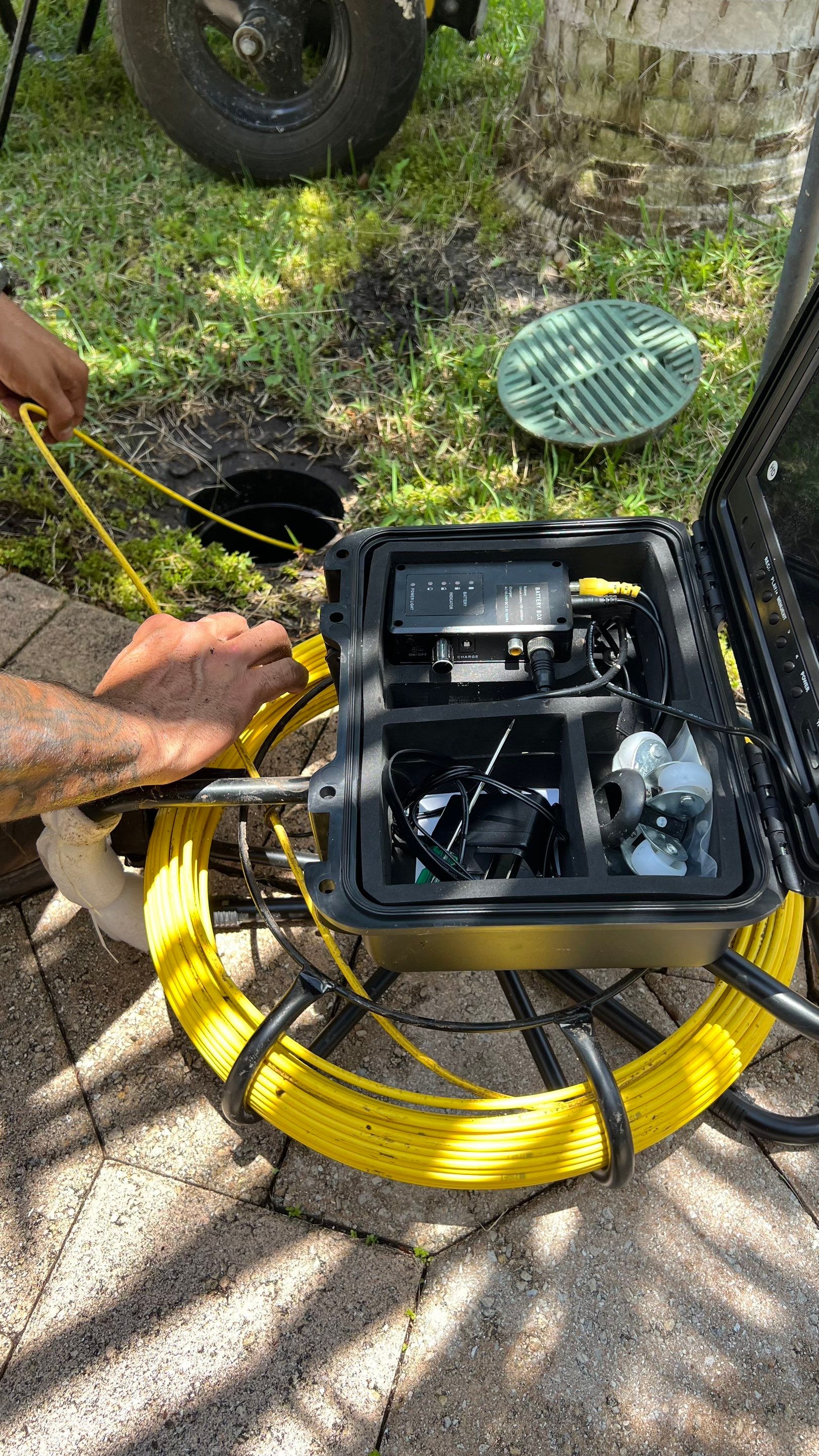 Residential Stormwater Gutter Drain System Maintenance by APS Power & Water