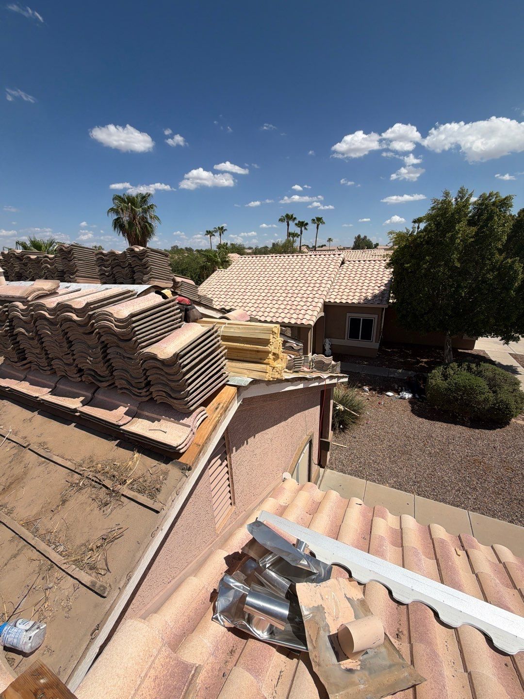 Project in Goodyear, AZ by Saint Roofing