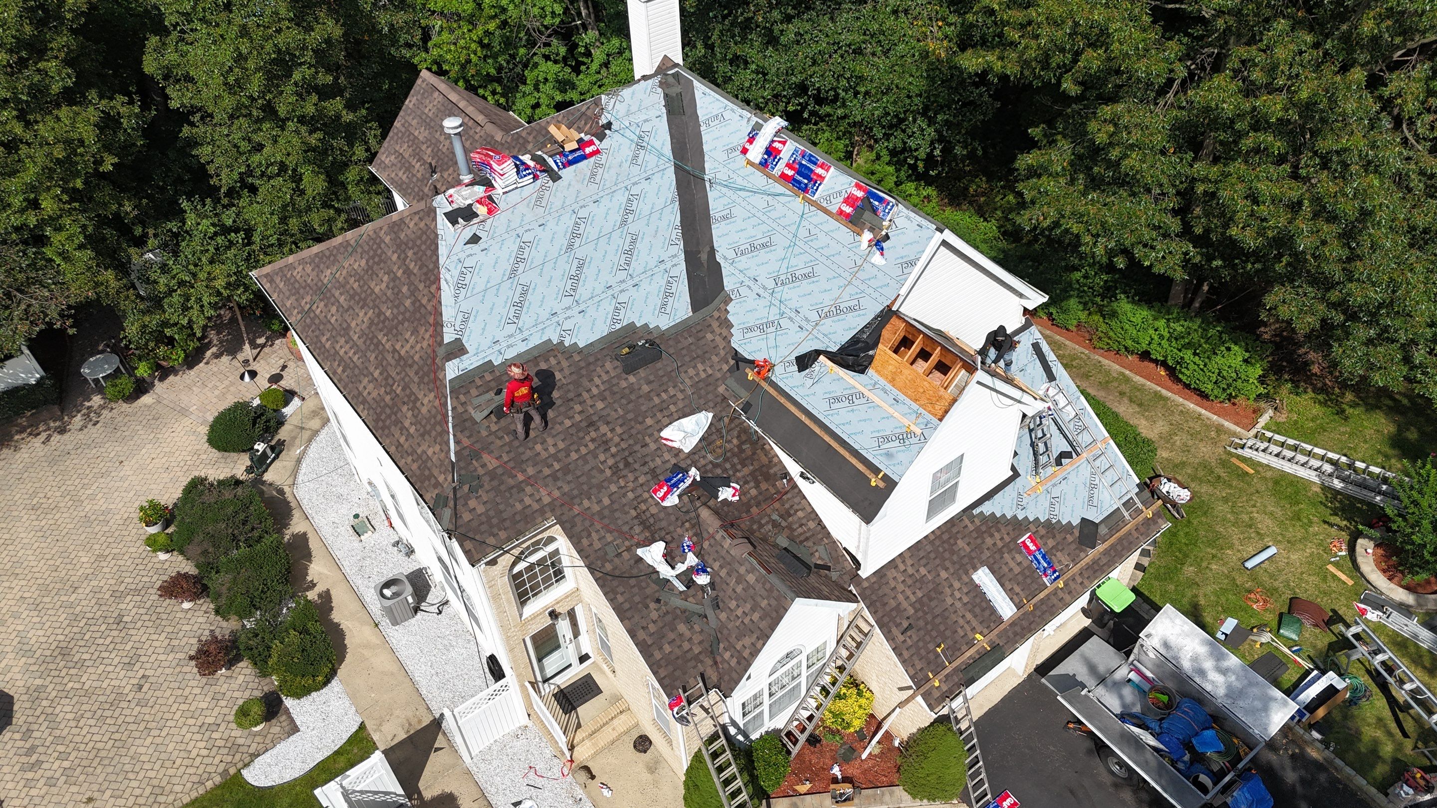 Roof and Gutter Project in Old Bridge, NJ by All State Home Improvement Inc.