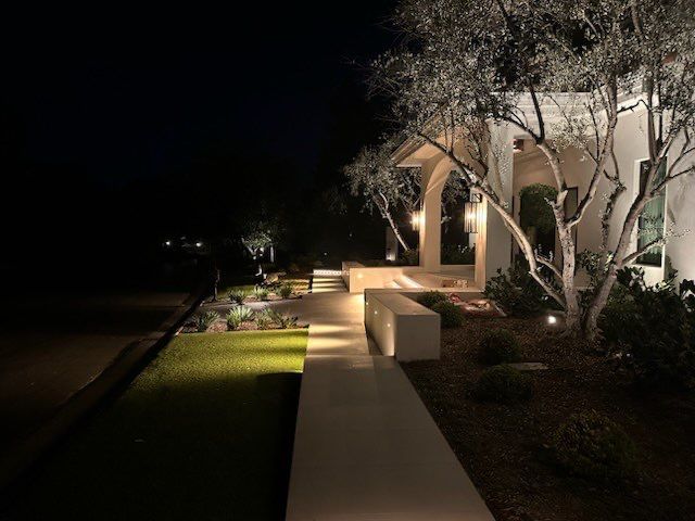 Lutron HomeWorks Integration and Landscape Lighting in Westlake Village by Outdoor Lights + Shades