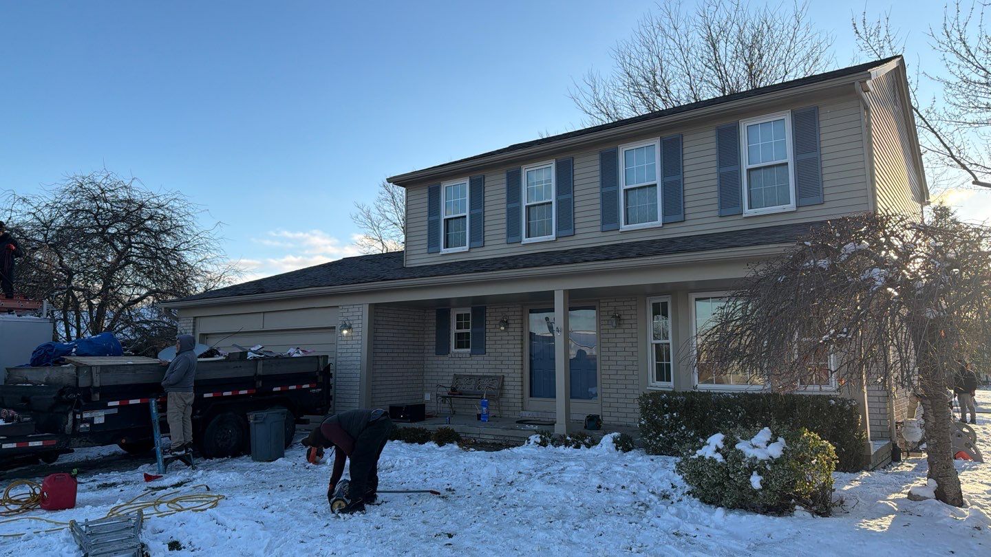 Roof Replacement using Owens Corning Driftwood by 180 Contractors