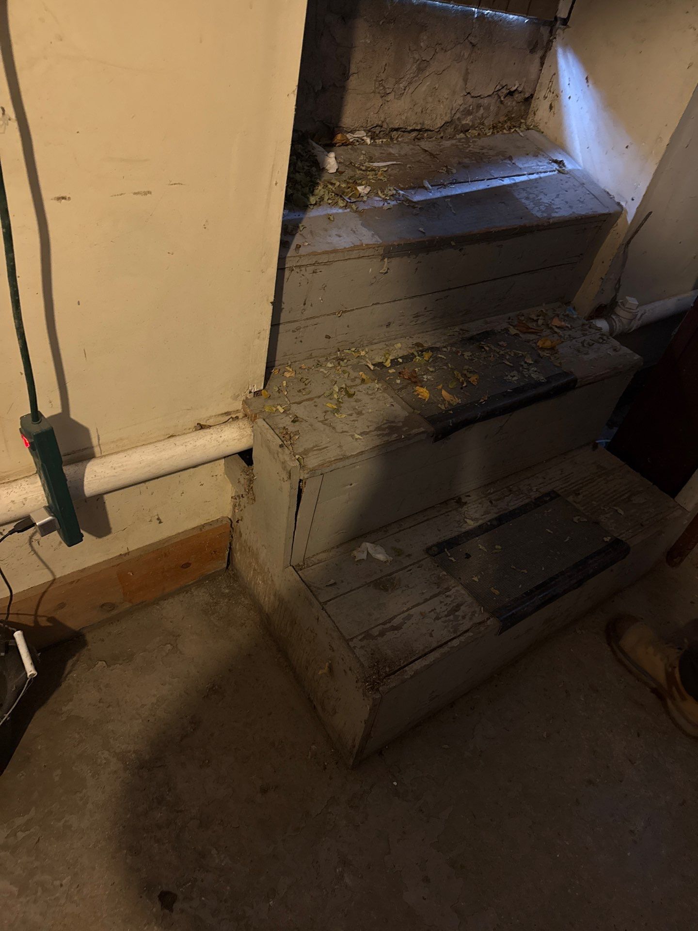 basement steps in jamaica plain by CabralCarpentry & Painting LLC