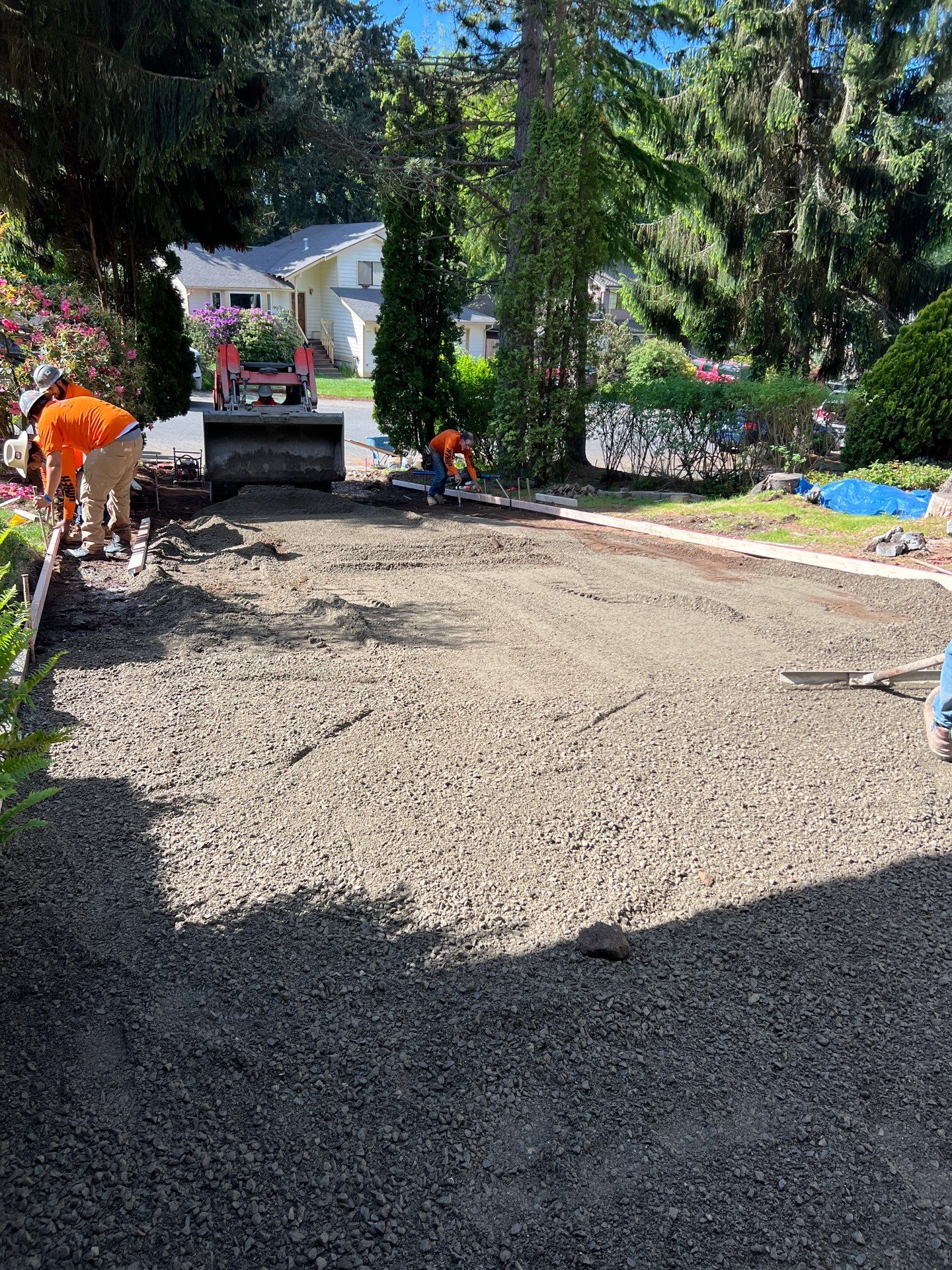 Debbie | Concrete Driveway by Jireh Asphalt & Concrete Inc 