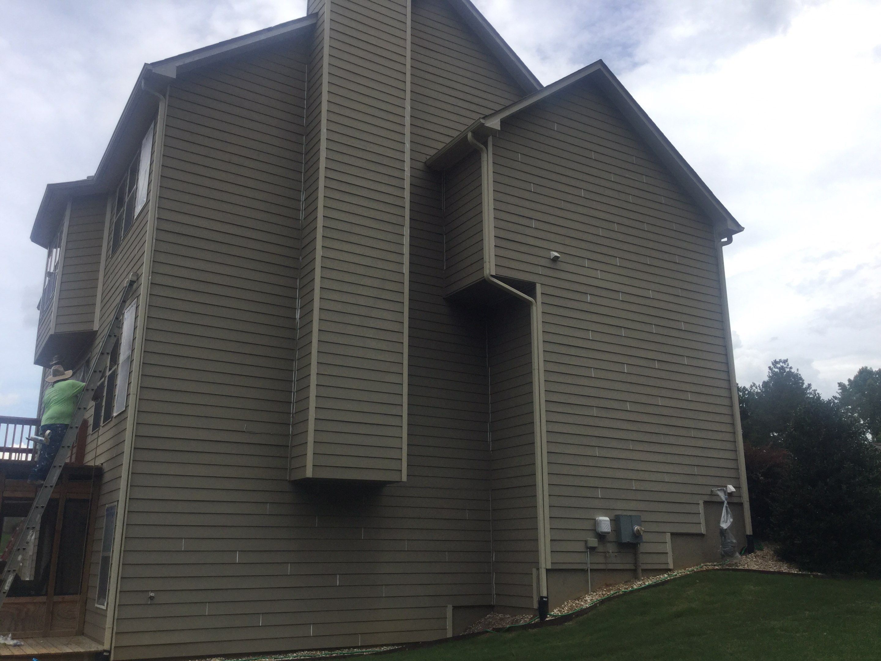 Full Exterior Siding and Trim Painting in Powder Springs by Swift Home Renovations