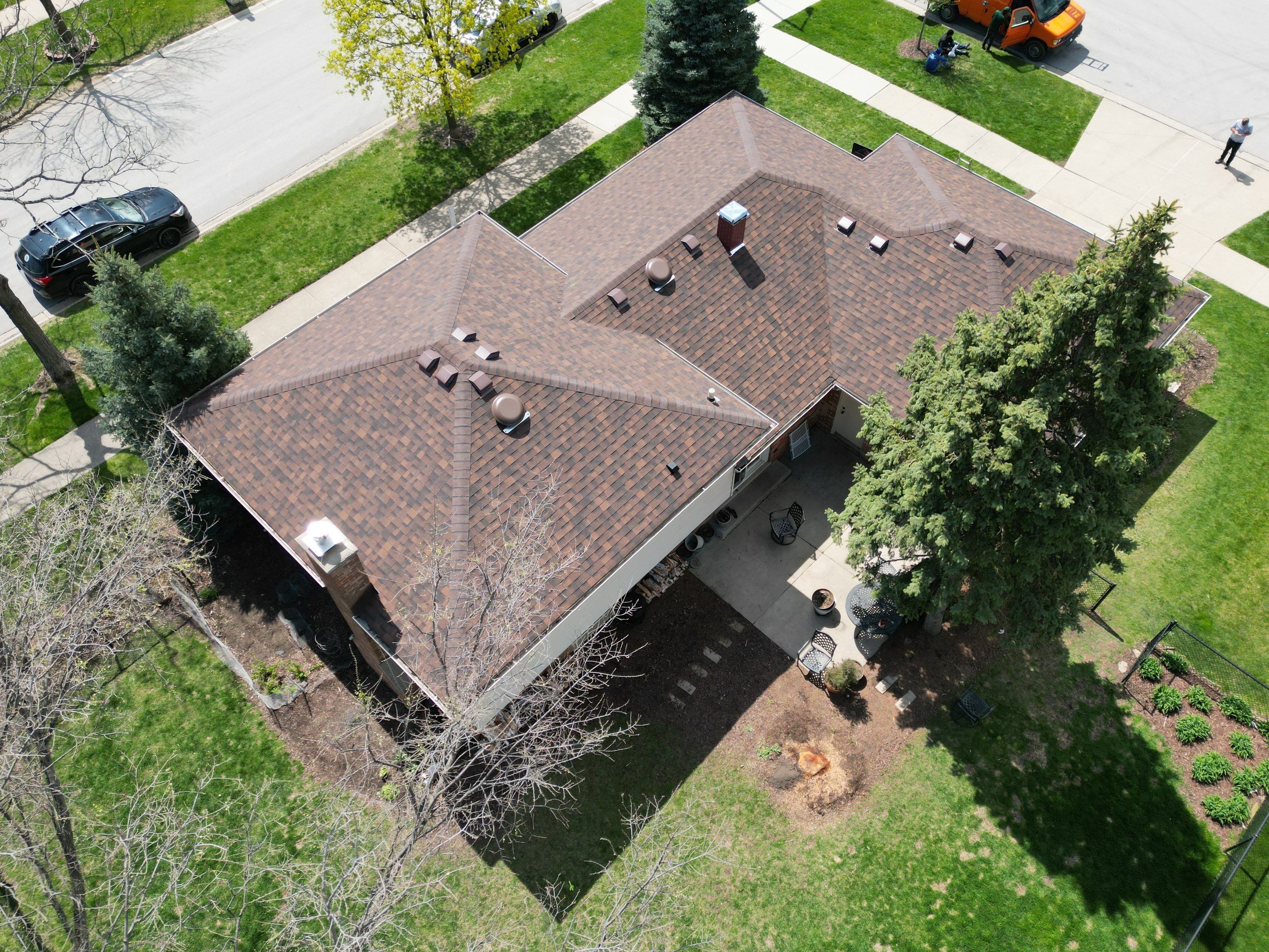 Roof replacement by Optimal Home Improvement 