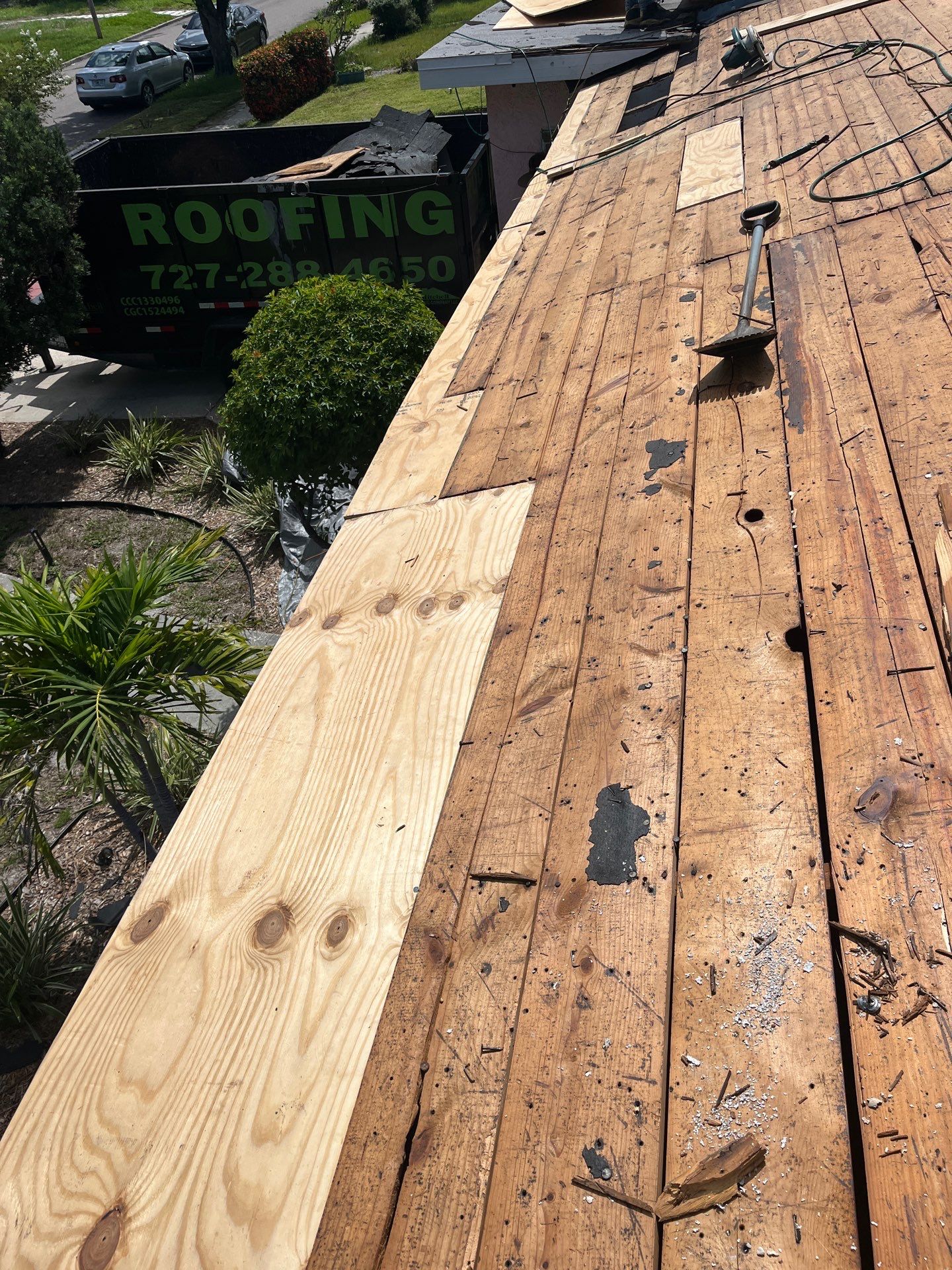 Project in St. Petersburg 33711 by Mitchell Roofing Company LLC 