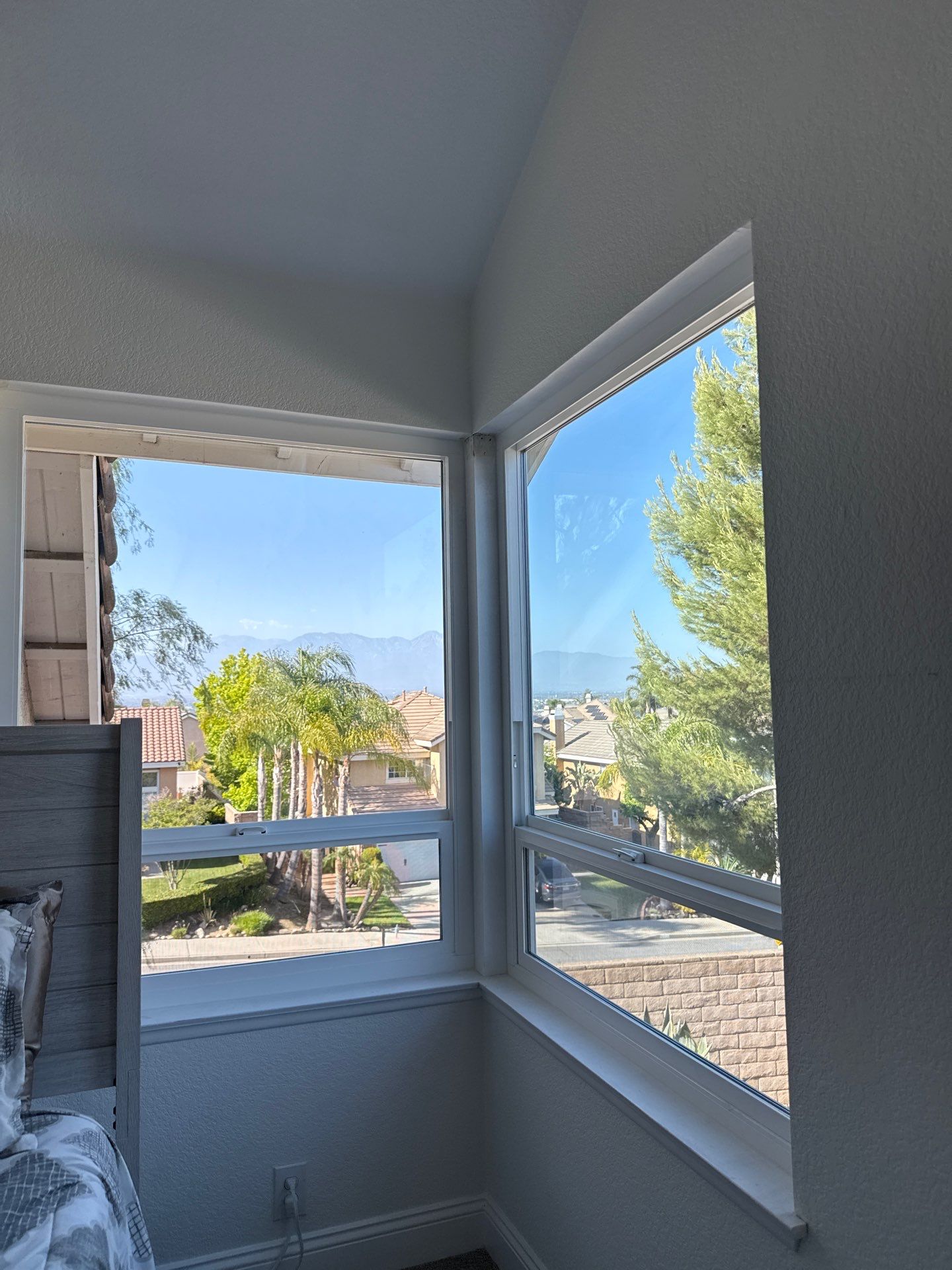New windows using Milgard vinyl windows by American Window Company