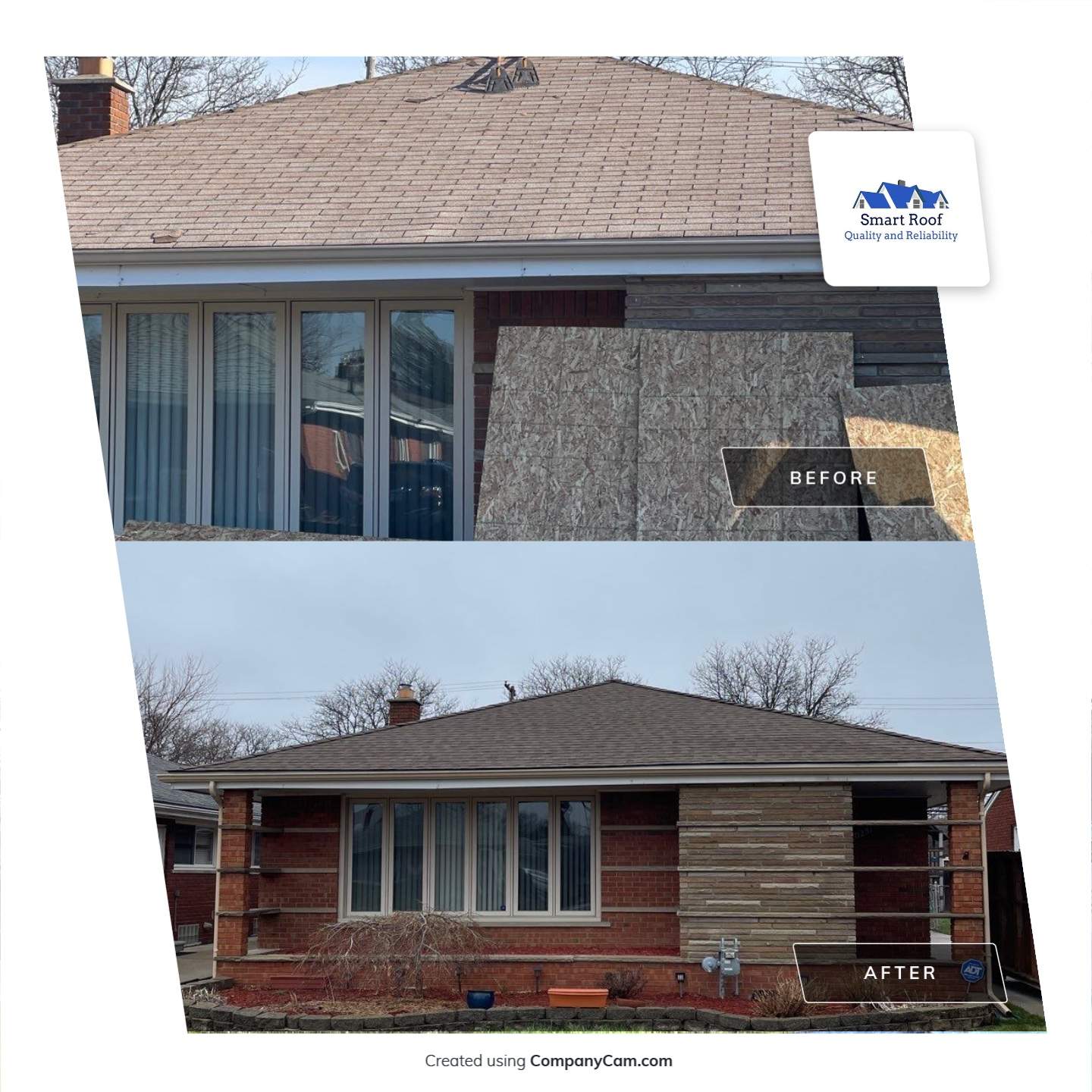 Roof Replacement using GAF Timberline (HDZ) 50 Year Manufacturers Warranty by Smart Roof