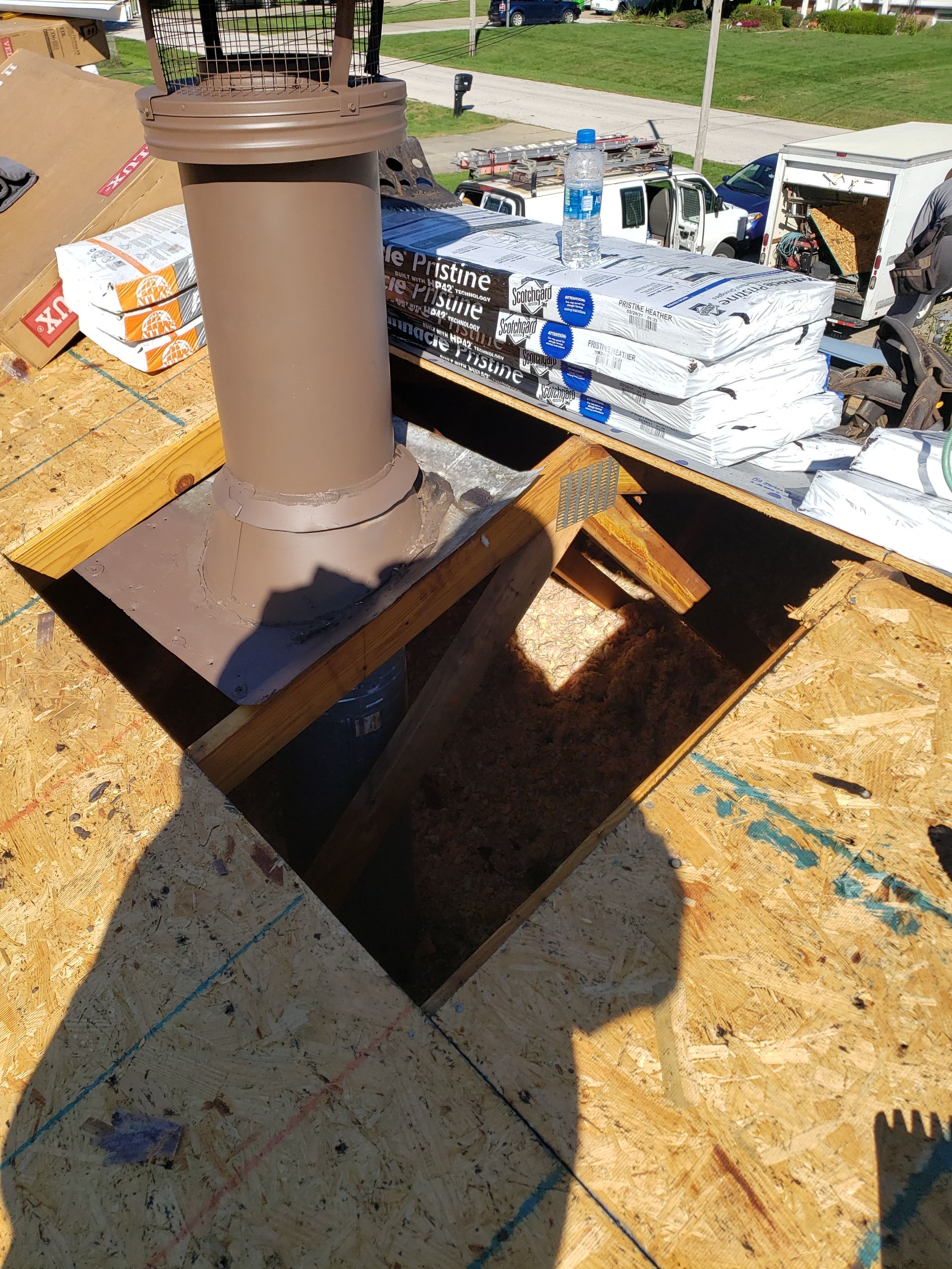 ATLAS PINNACLE COLOR: PRISTINE HEATHER DRIP EDGE: MUSKET BROWN by Eagle Eye Roofing