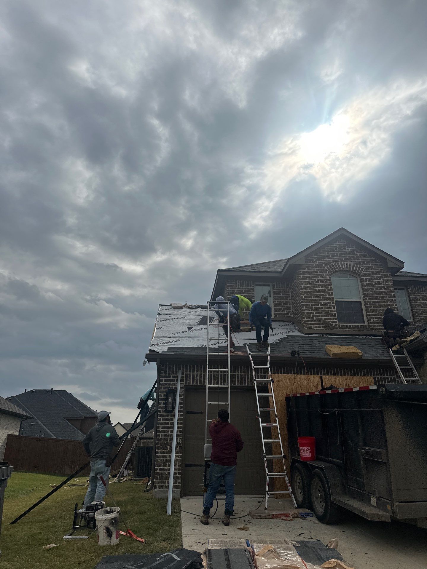 Project in Wylie by Rhino Roofing and General Contracting, LLC