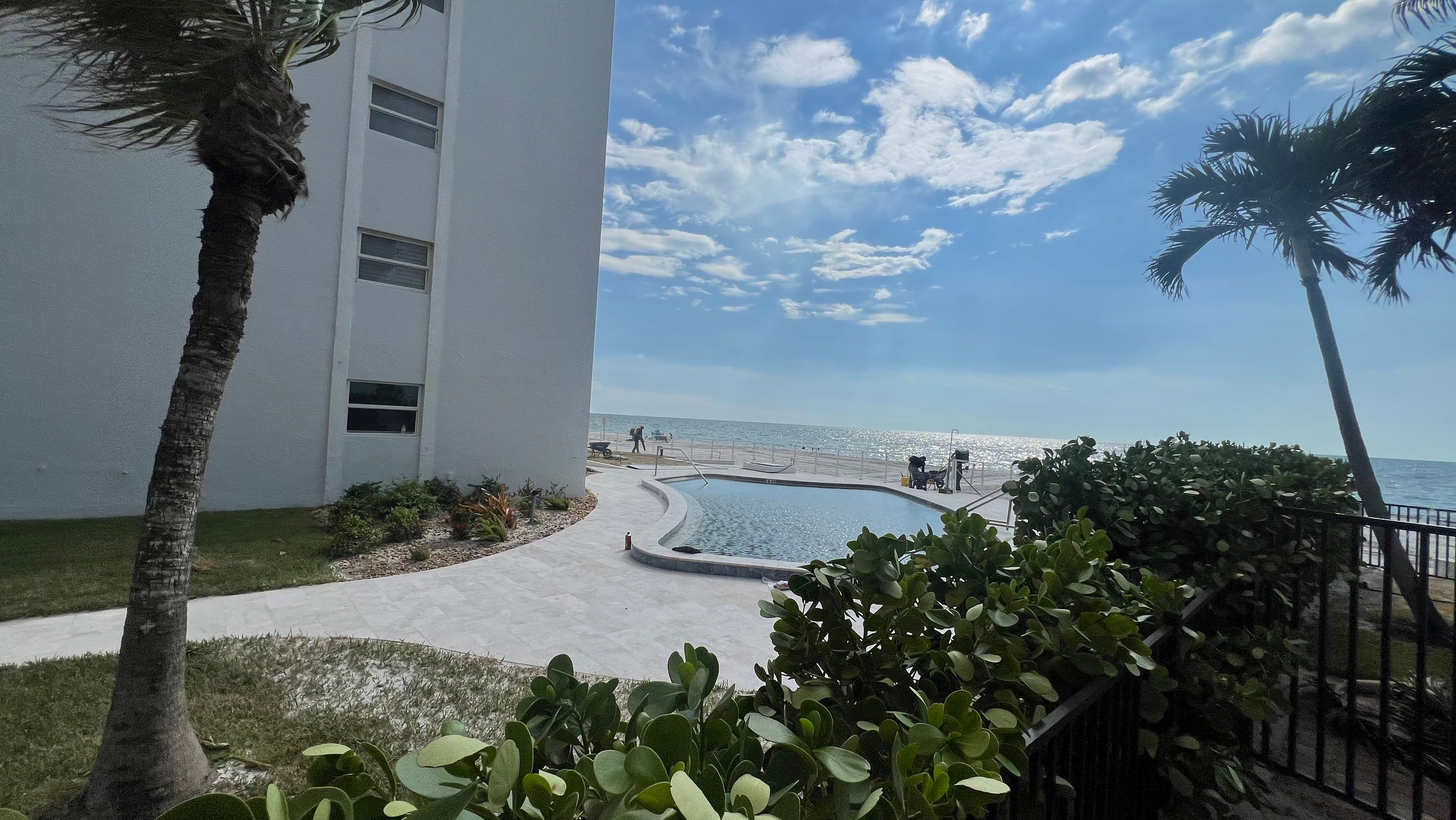 Naples Condo Pool Cleanout by APS Power & Water