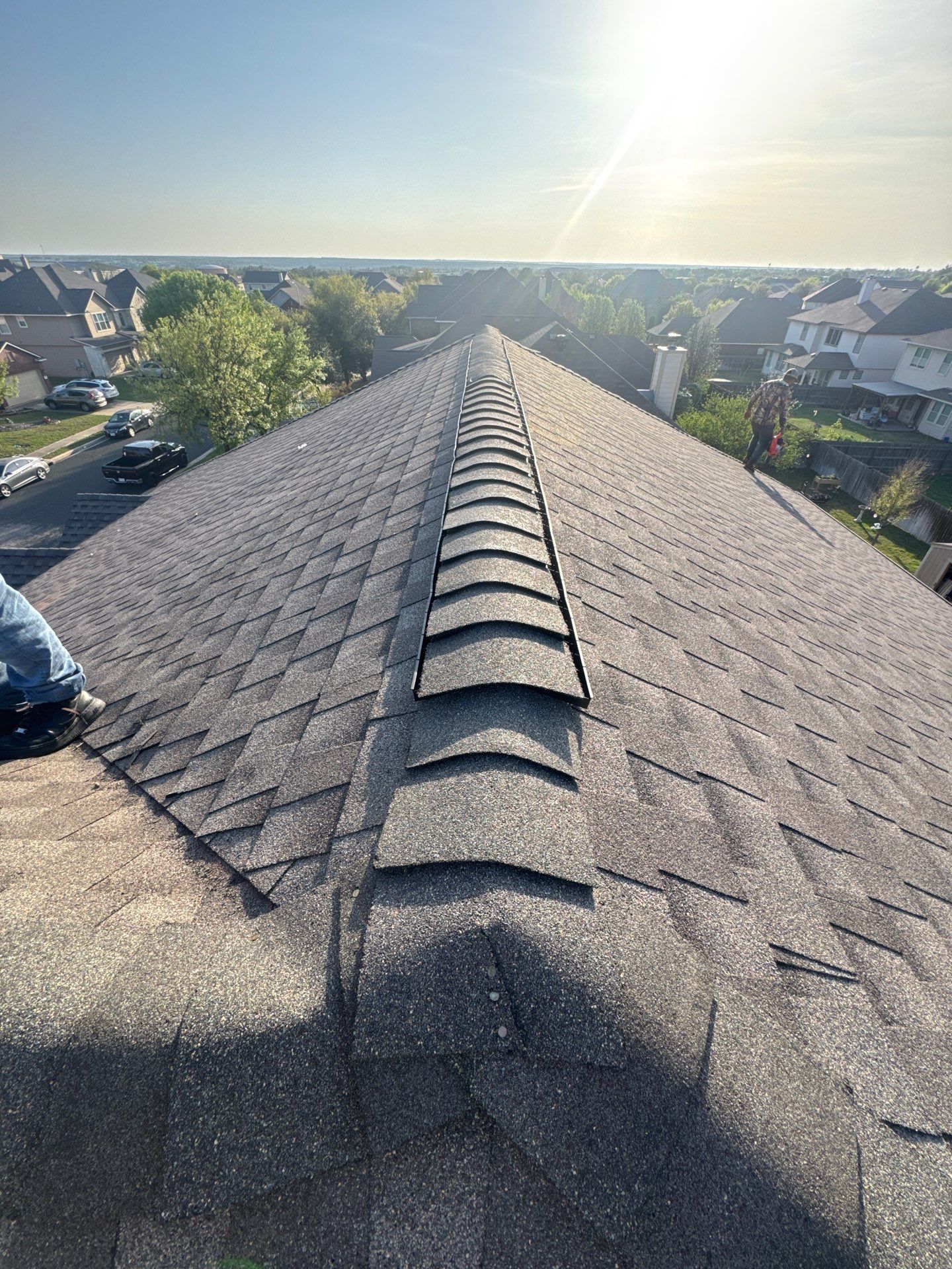 Residential Roof Replacement using GAF WEATHERED WOOD by Elite Roofing LLC