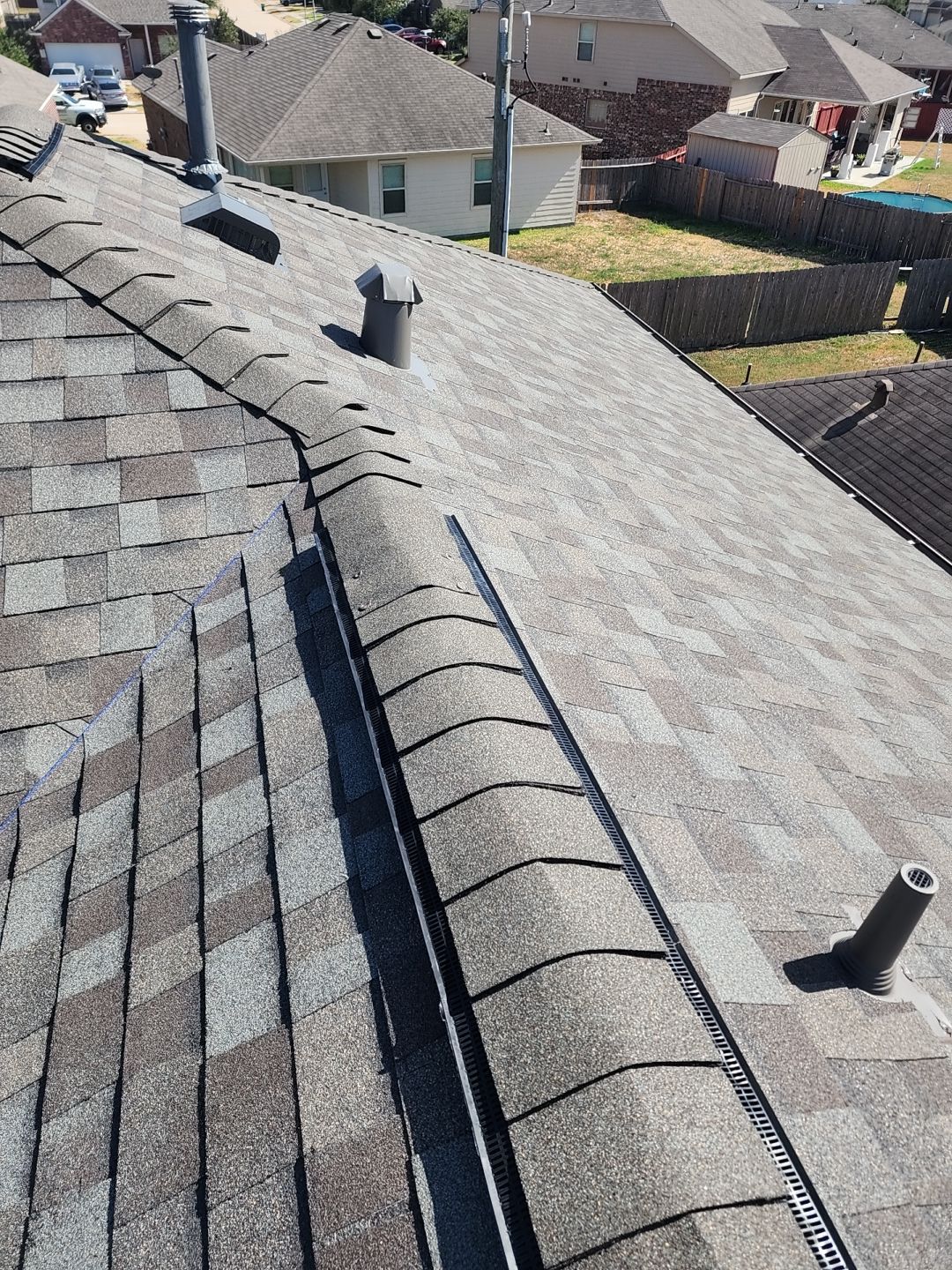 Residential Roofing Installation using Owen's Corning Duration (Lifetime) Shingles by Roof Repair Company