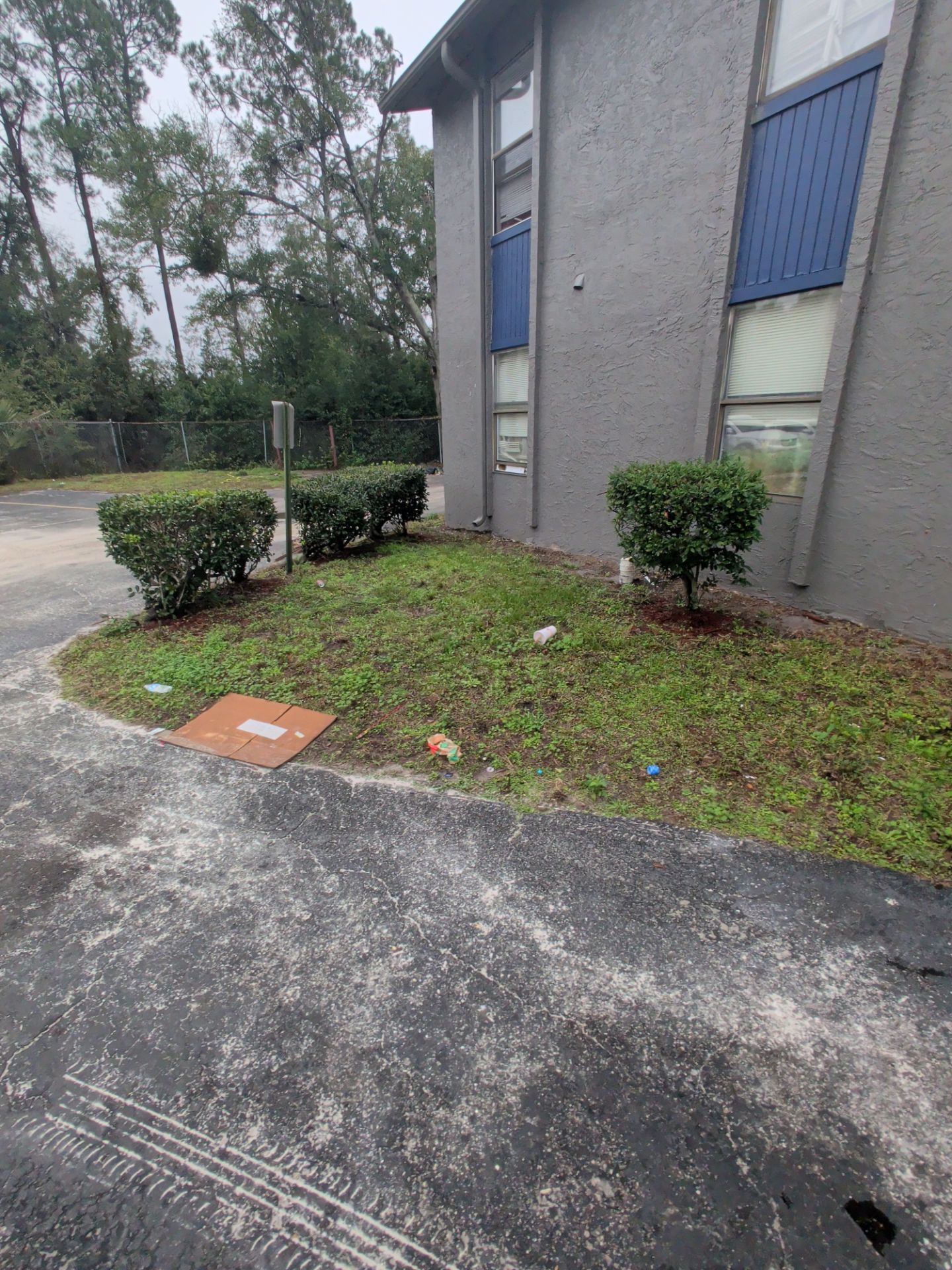 Commercial Landscape Cleanup & Weekly Maintenance — Grassy Pond Apartments by Harmoni Home Services
