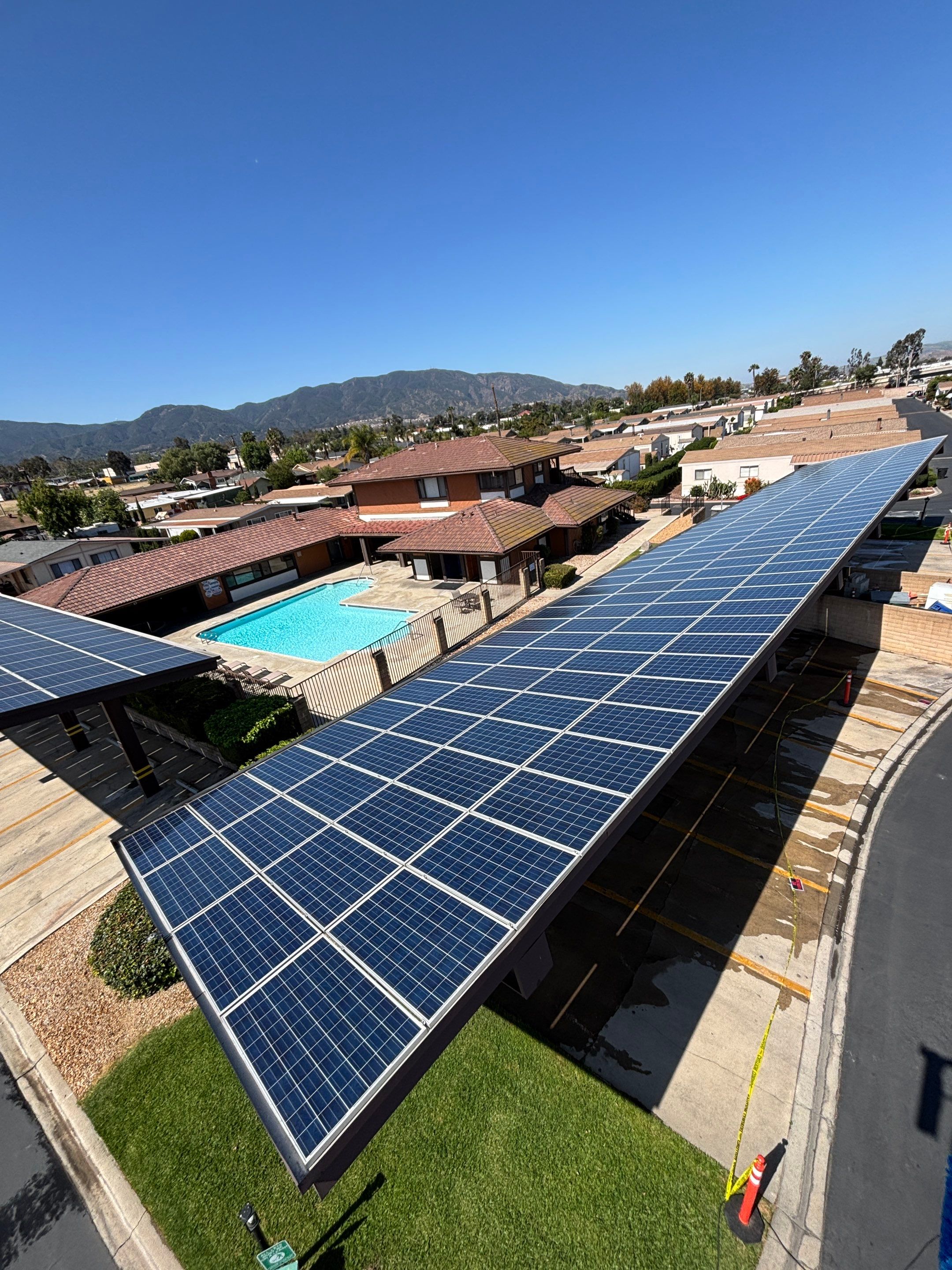 Commercial Solar Panel Cleaning by Palm Coast Solar Cleaning