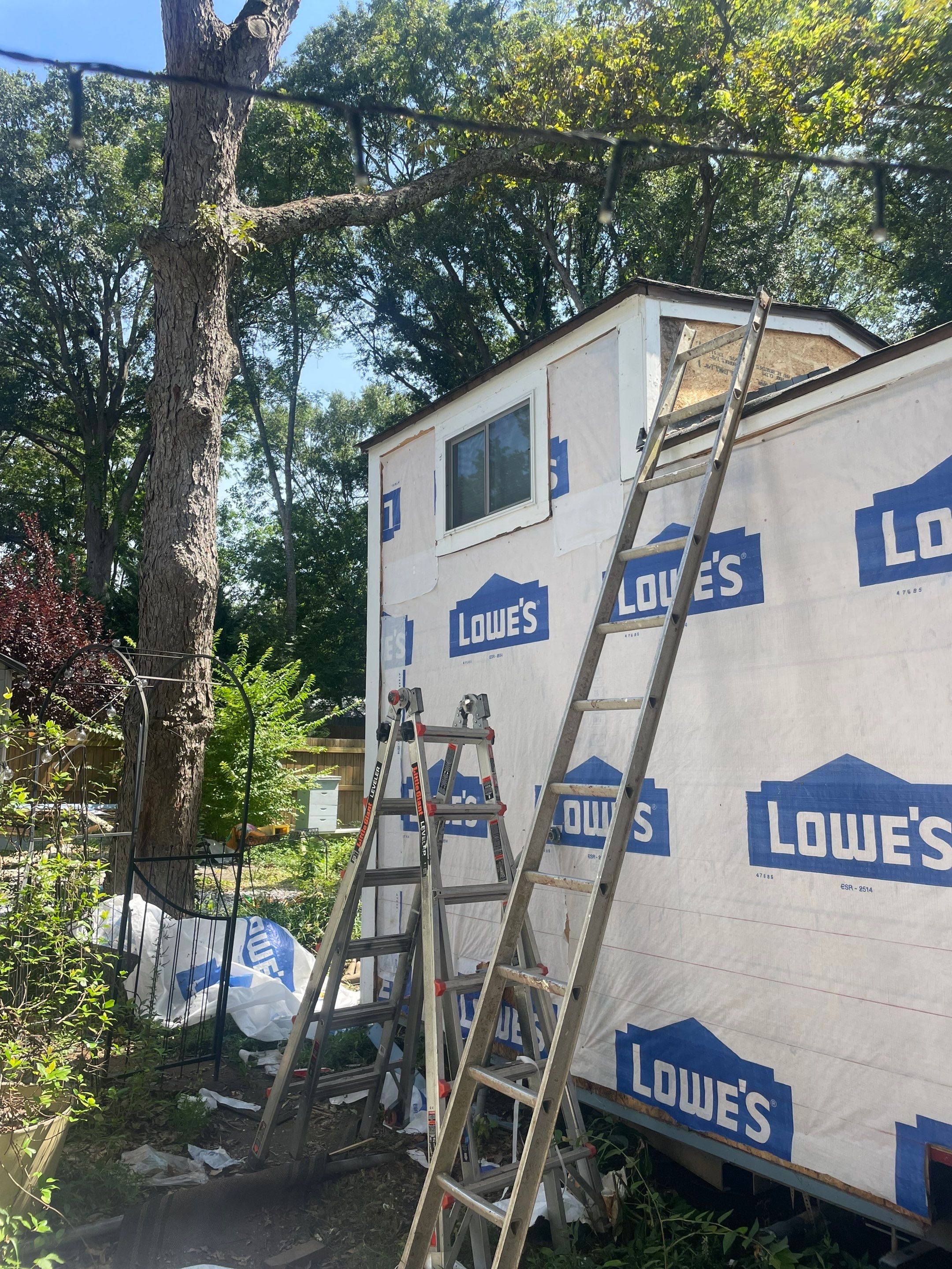 tiny home remodel- siding,paint,roofing by Nailed It Roofing & Remodeling LLC