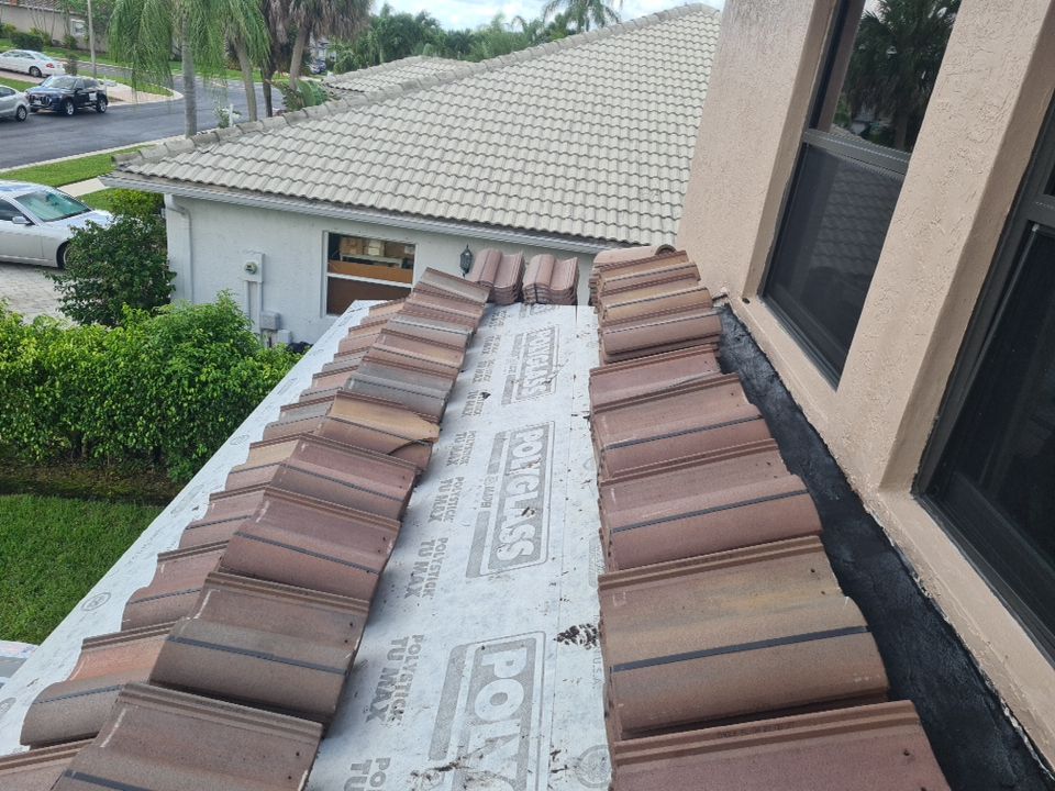 Residential Roofing Installation using Eagle Roofing Tile by BLUES BROTHERS ROOFING