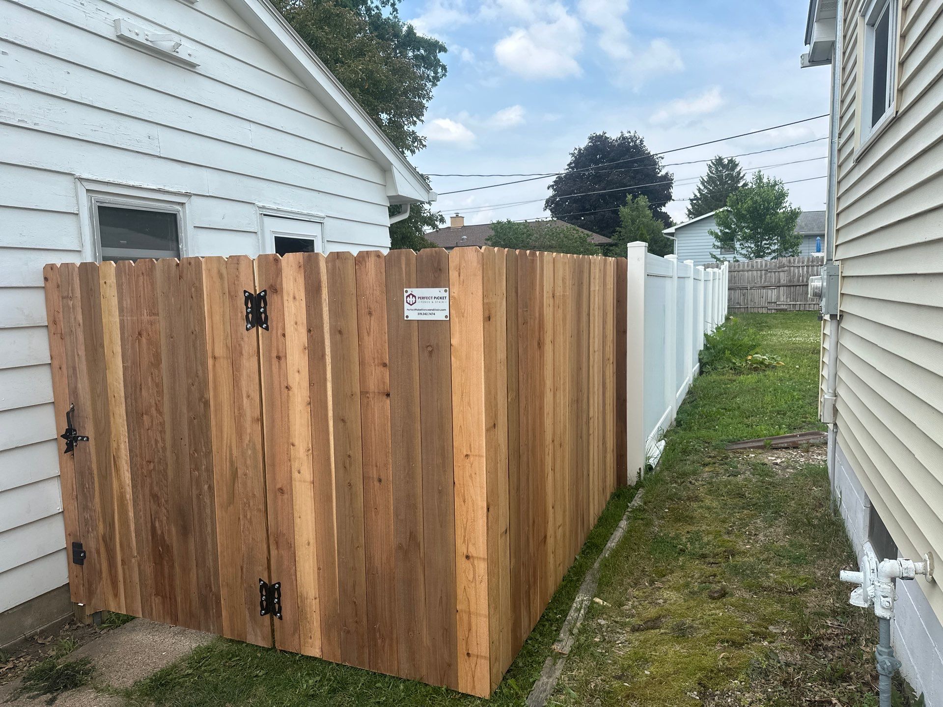 Project in Waterloo by Perfect Picket Fence and Stain