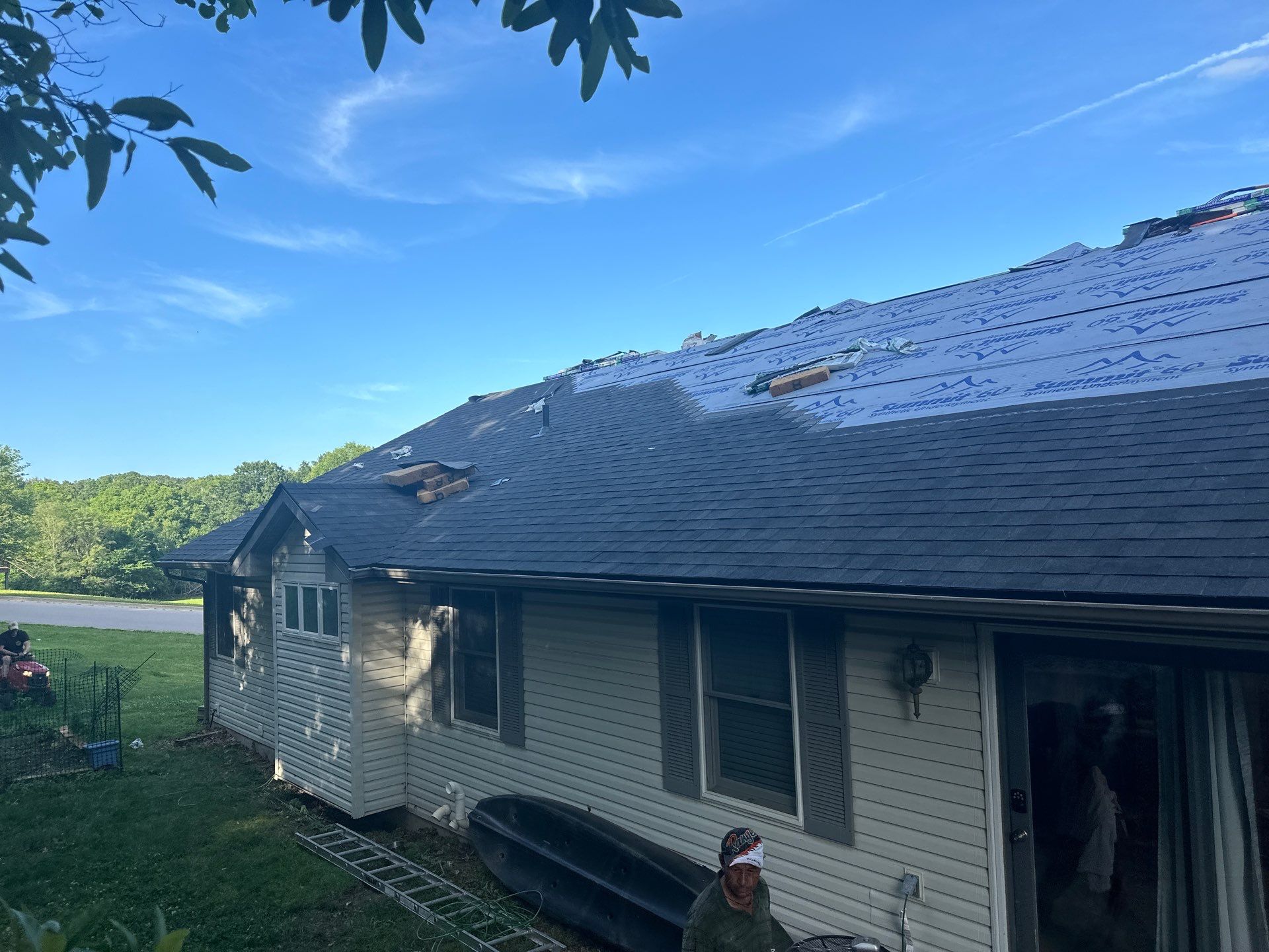 Residential Roof + Gutters & Downspouts & Gutter Guards Install  by Titan Commercial & Residential Roofing 