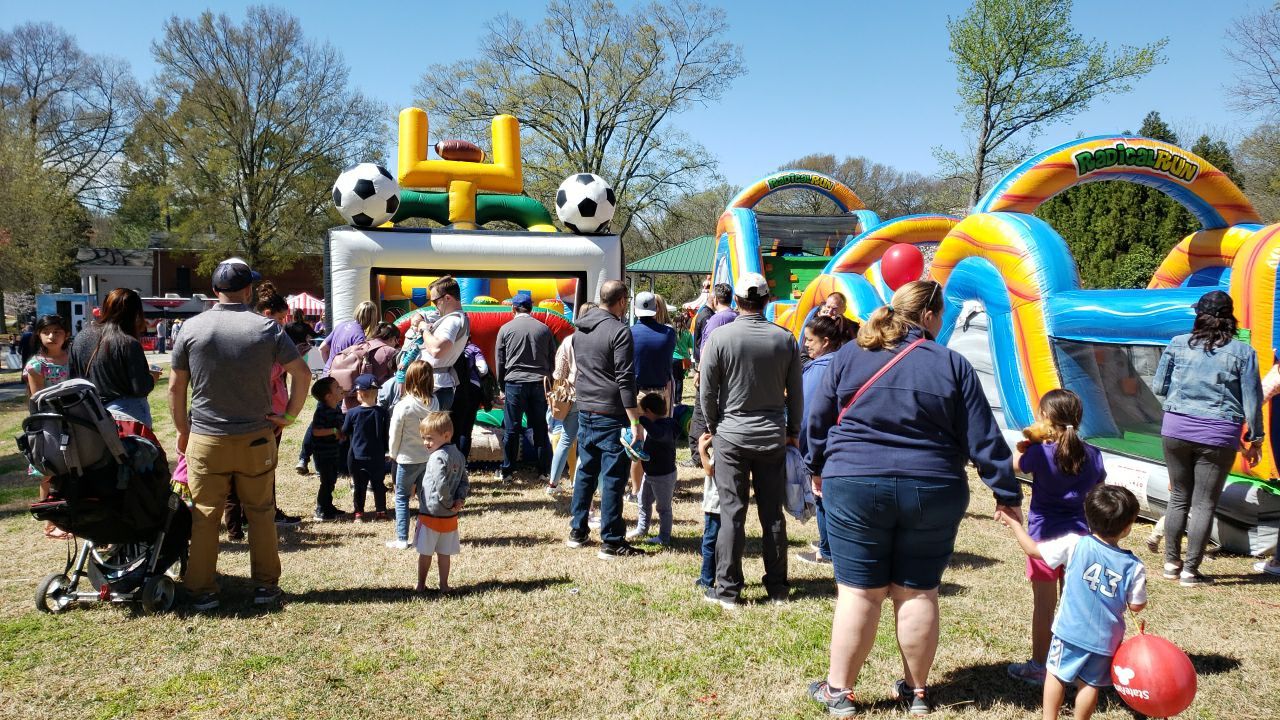 Charlies Hart Foundation Carnival Fundraiser using labor by Power Wash Masters LLC