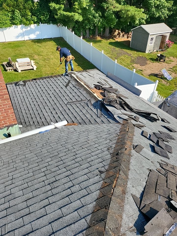 Residential Roofing Installation using Owens Corning Duration Onyx Black by A Plus Exterior