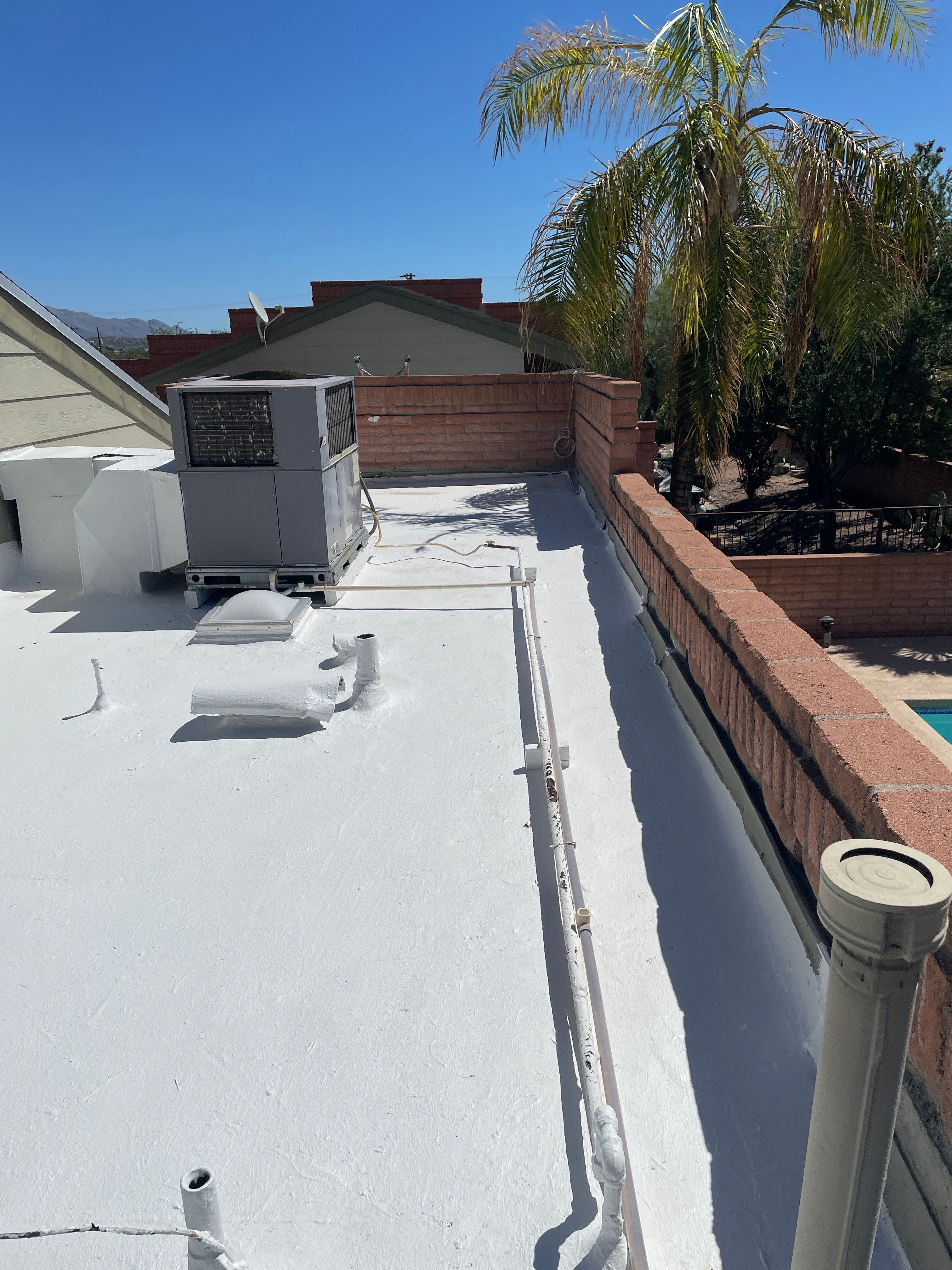 Shingle Roof Replacement and Low Slope Coating in Tucson by West Coast Roofing AZ