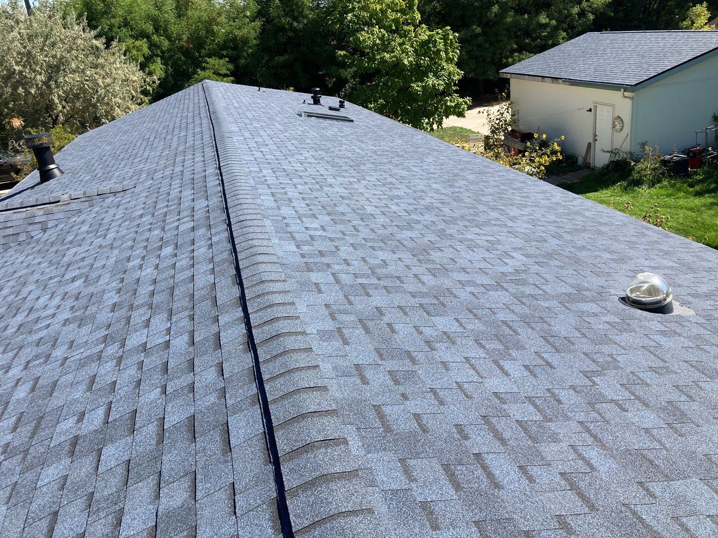 Boise ID., Residential Roofing Installation using Owens Corning Duration in Harbor Blue by ID Roofing LLC