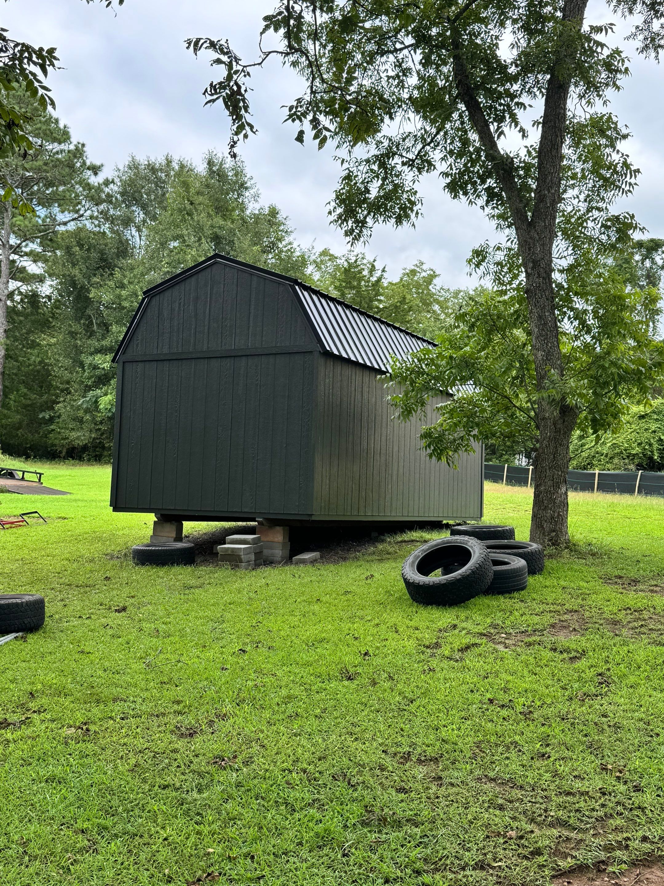 Social Circle Masonry Transformation with Dark Charcoal Exterior Painting by PGP Surface Solutions, LLC