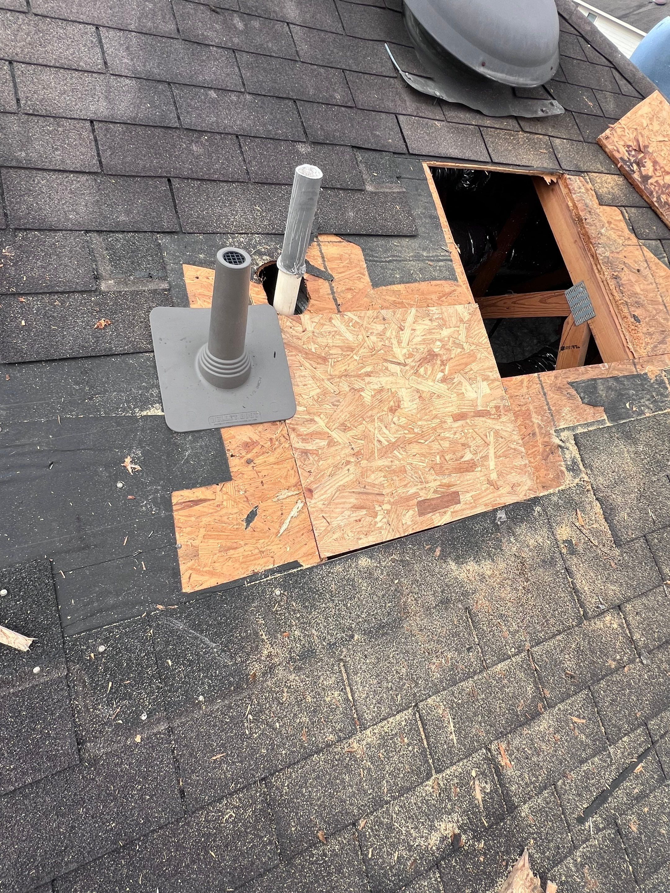 Residential Roofing Repair using Owen's Corning Duration (Lifetime) Shingles by Roof Repair Services LLC