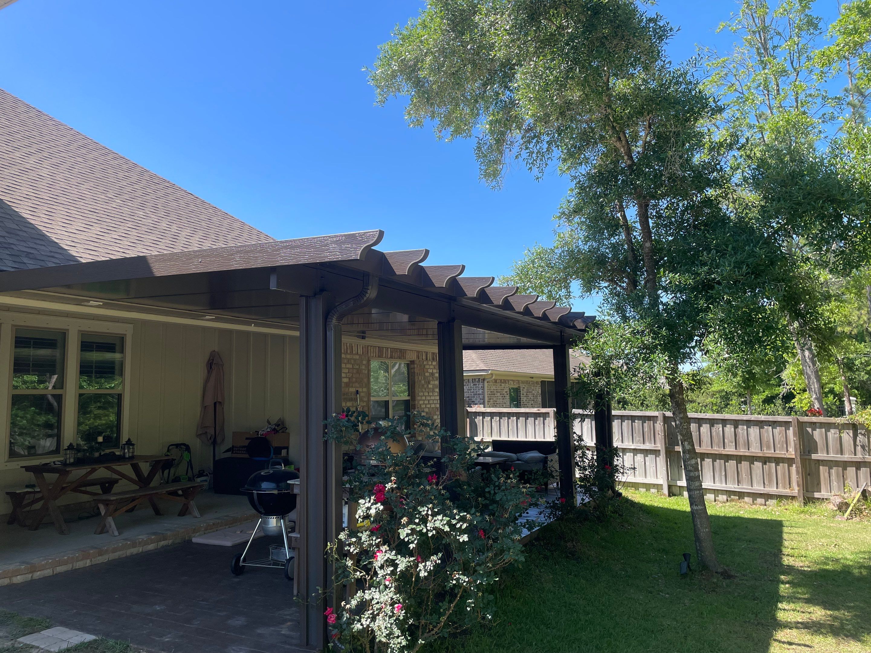 Pergola Style Patio Cover in Gulf Shores, AL by Titan Sunrooms