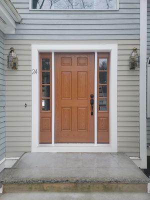 Two Entry Doors