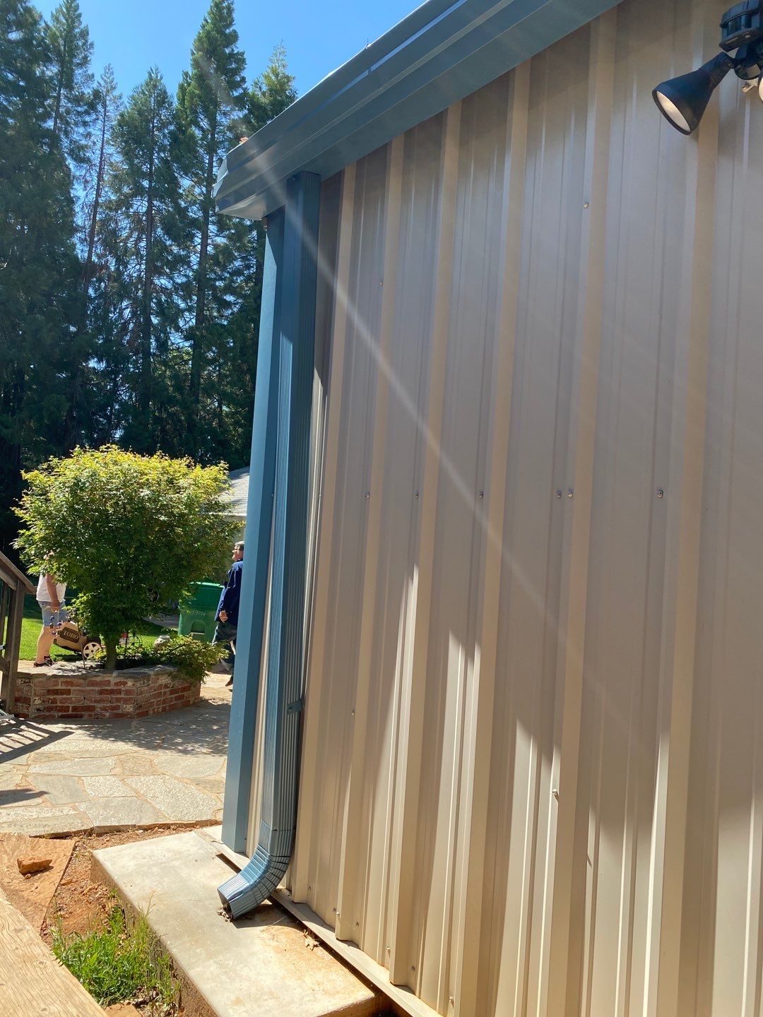 Gutter Installation using Englert LeafGuard Gutters by Byers Enterprises 
