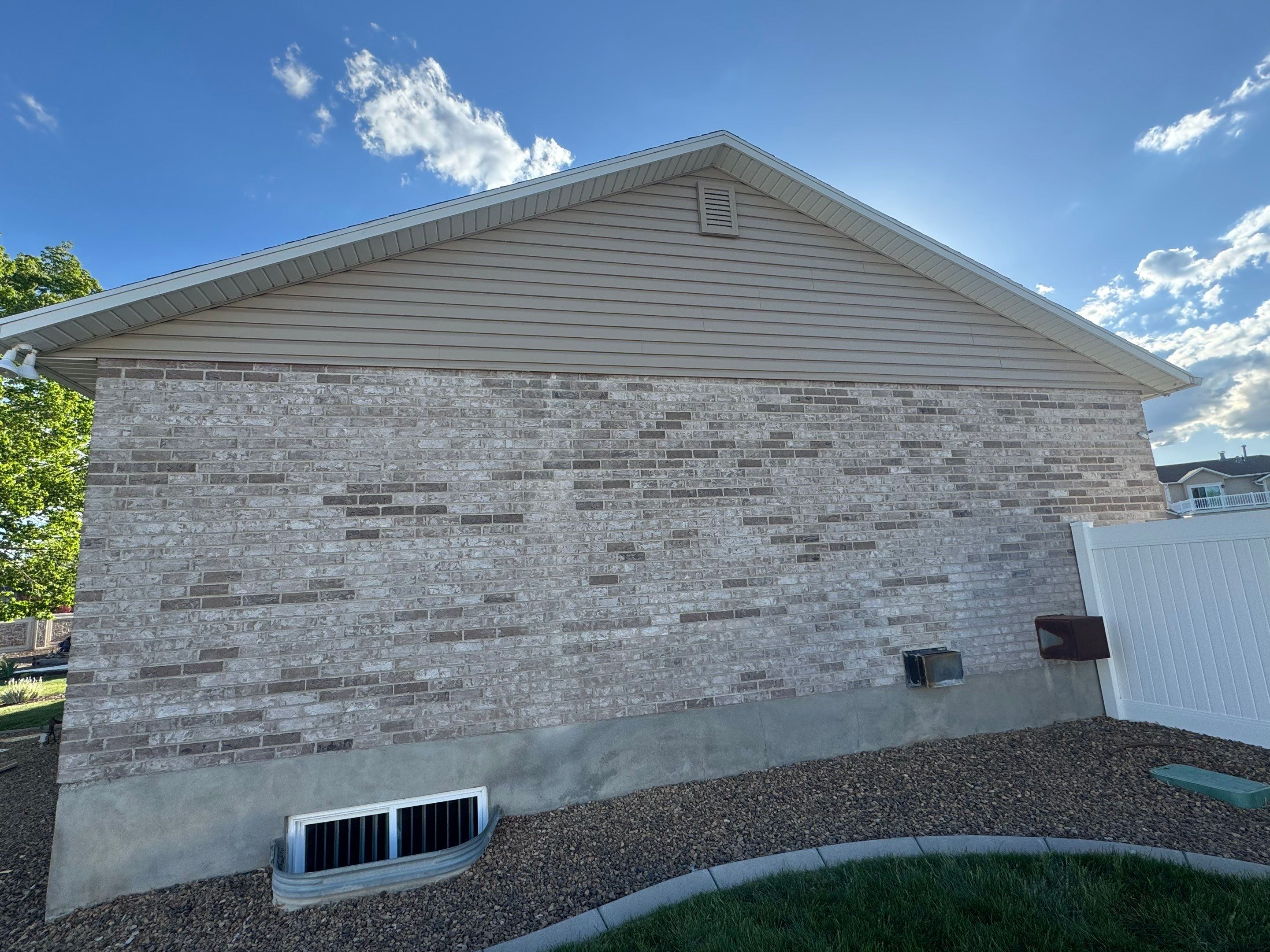 Riverton | Timeless Mastic Vinyl Overhaul | Pebblestone Clay by Ideal Siding Utah