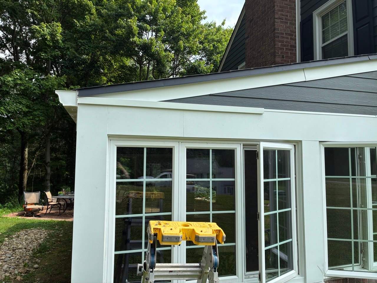 James Hardie Transformation of a Majestic Sewickley Heights Home by Ideal Siding Pittsburgh