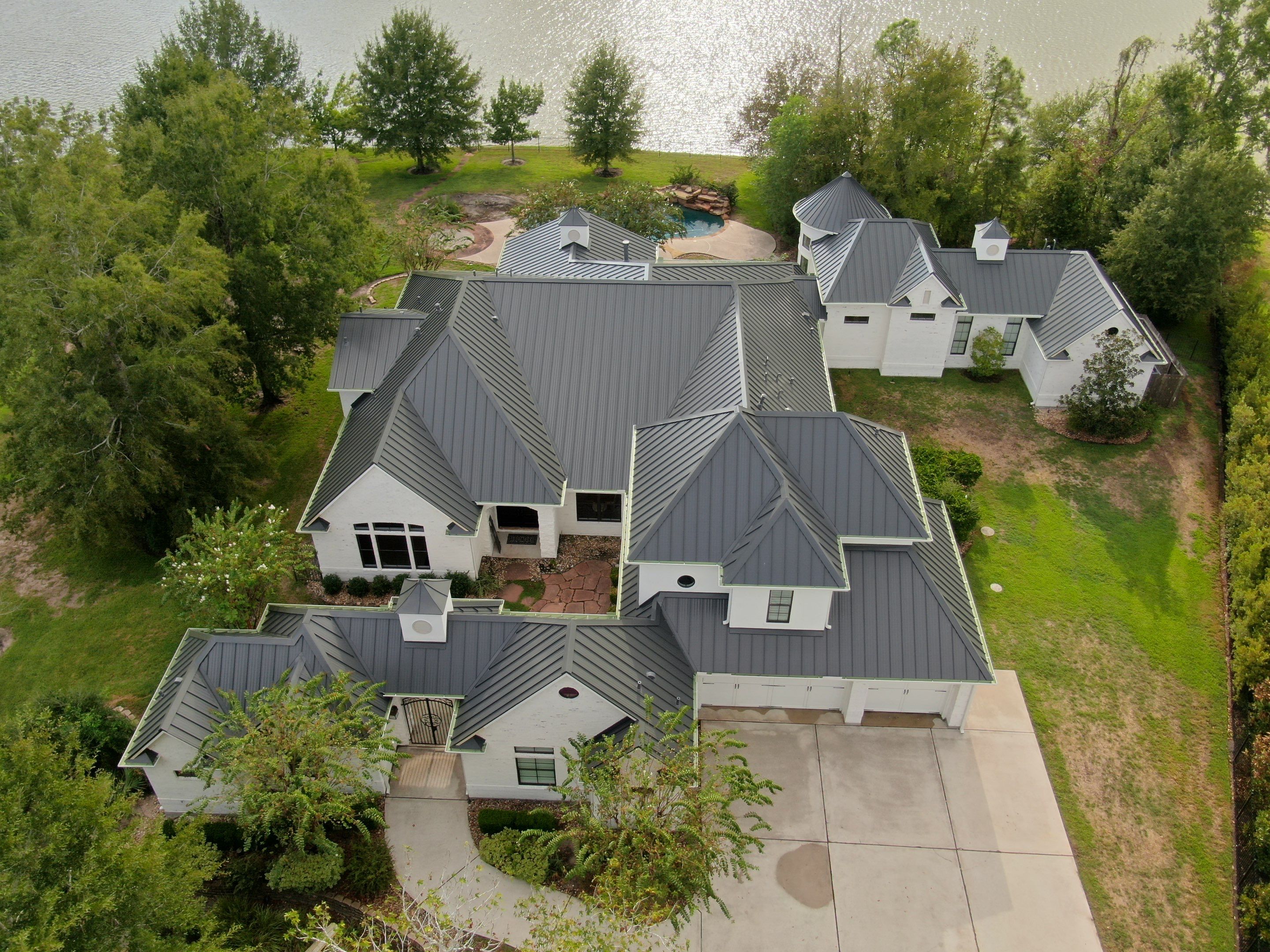 Standing Seam Project - Spring, TX by Hartland Roofing & Construction