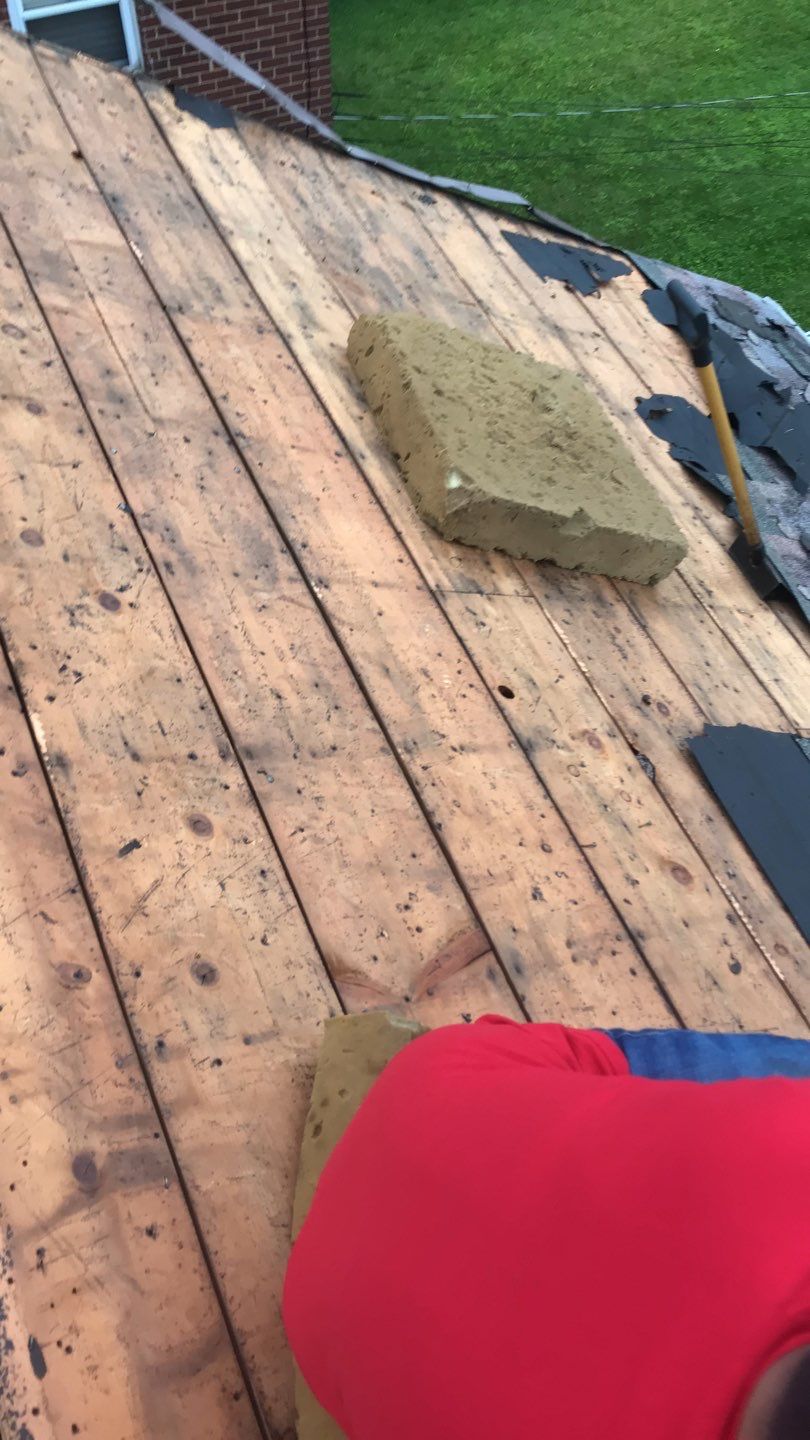 Residential Roof Replacement using Owens Corning Duration, Colonial Slate by Absolute Roofing and Construction