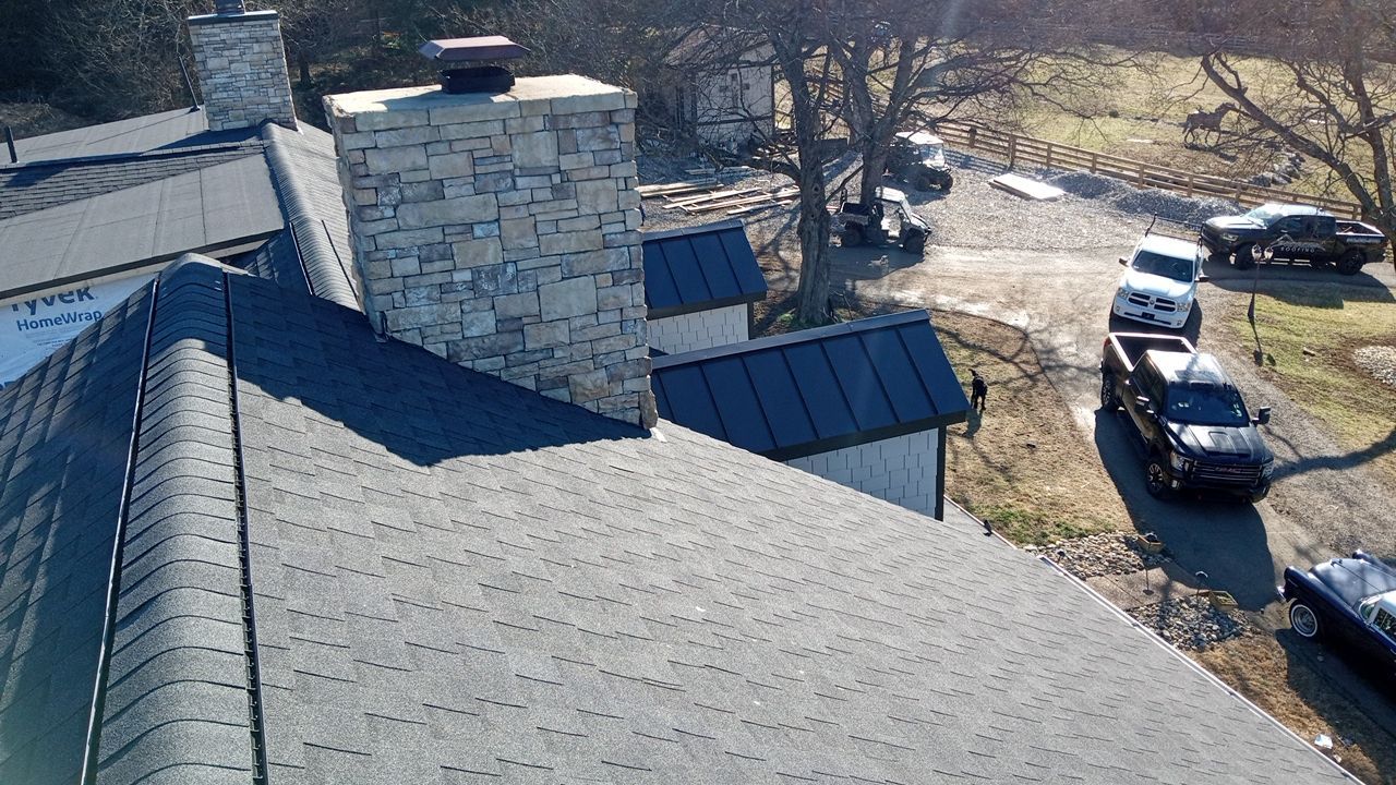 Residential Roofing Installation using Atlas Pinnacle Pristine with Scotchgard Protector by Paragon Roofing