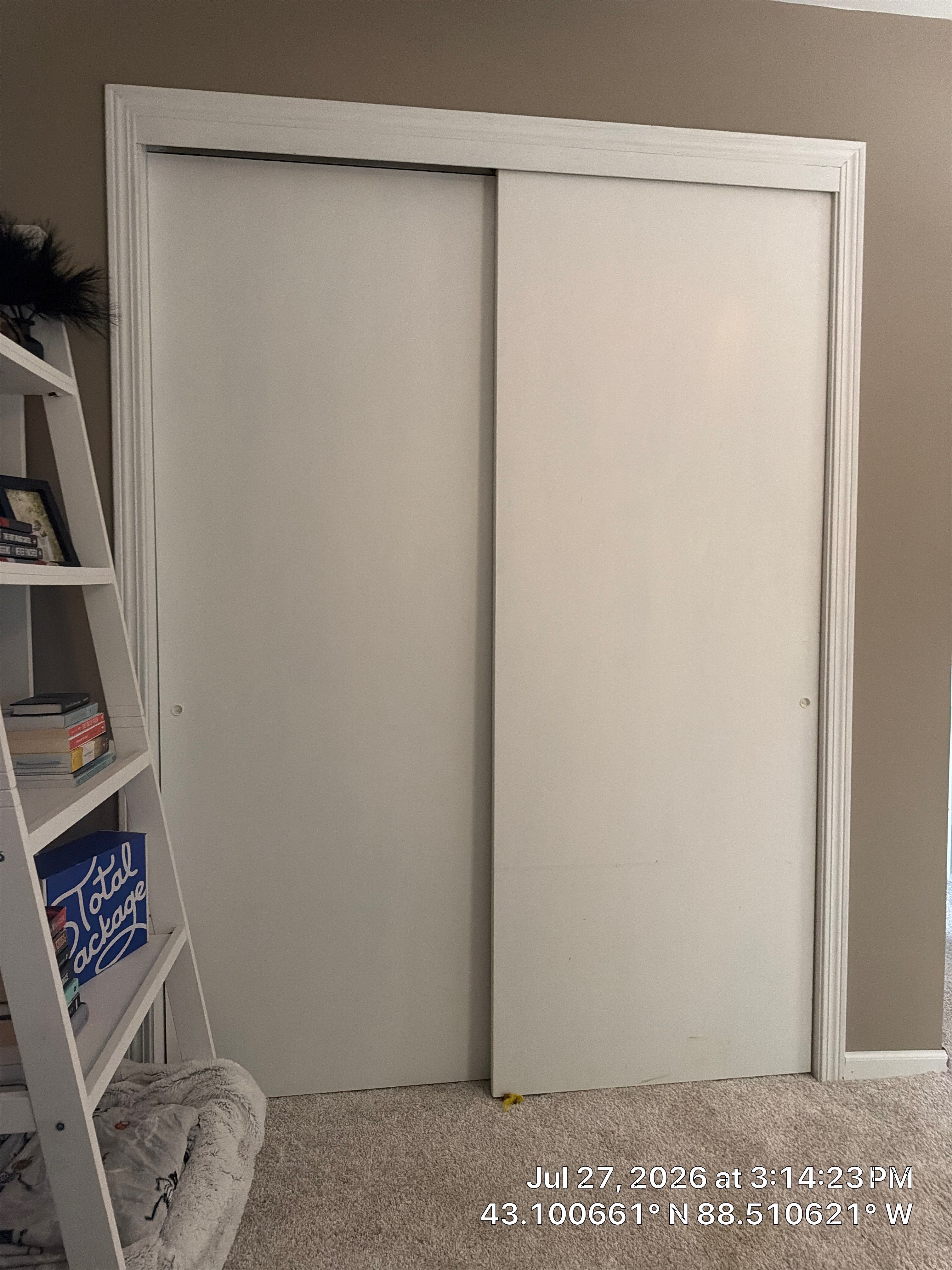 Interior Closet Door Replacement and Trim Work in Oconomowoc by CompanyCam Sales Demo