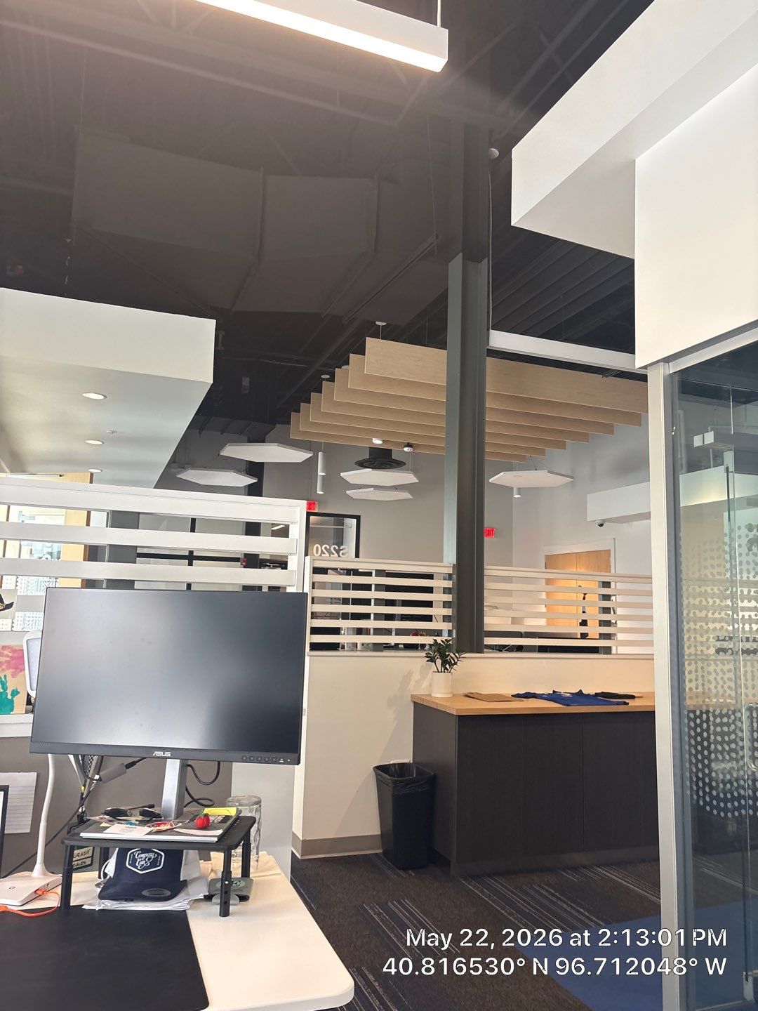 Modern Commercial Office Build-Out and AV Installation in Lincoln by CompanyCam Sales Demo