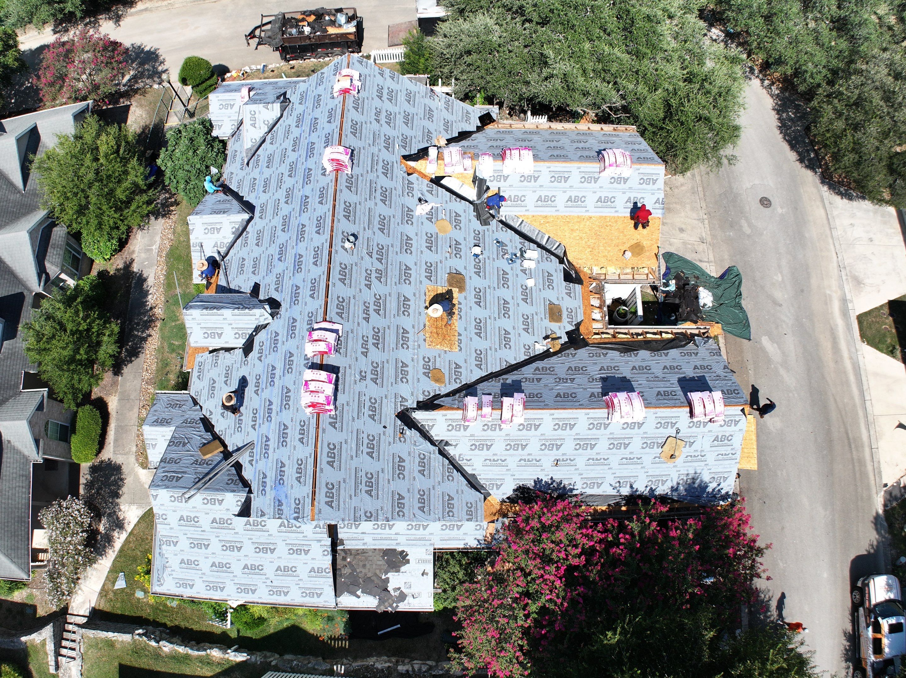 Residential Roof Replacement by Premier Roofing and Contracting