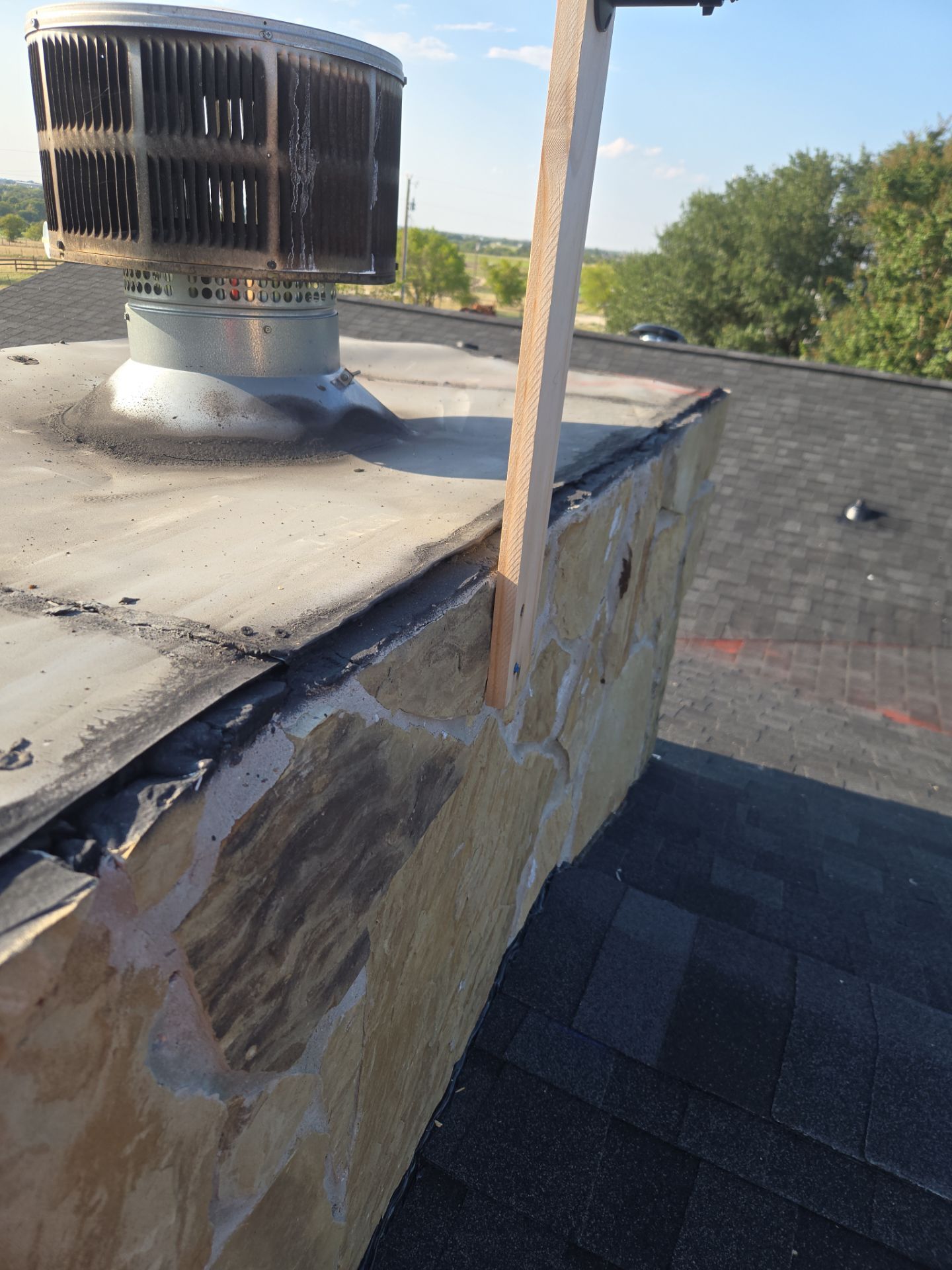 Project in Justin by Lonestar Roofing and Restoration LLC.