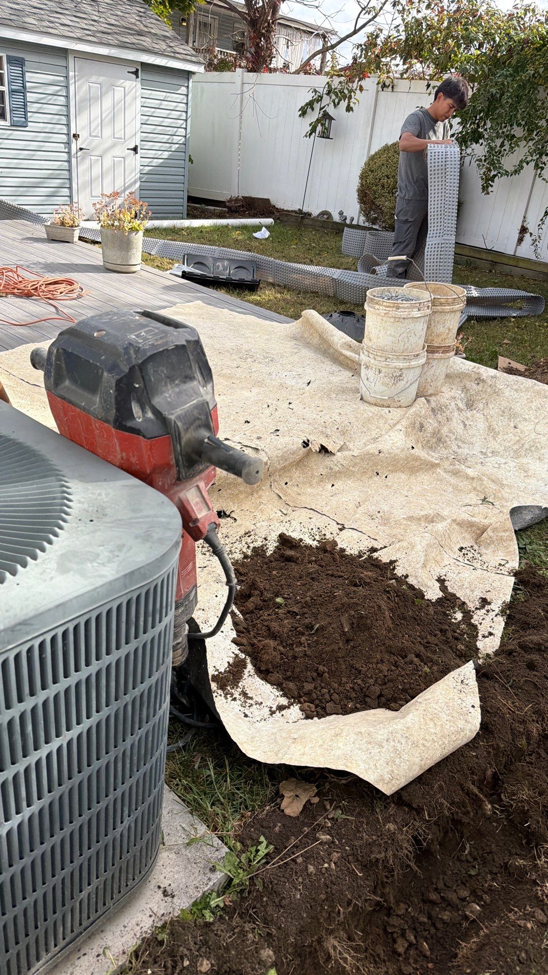 Interior French Drain South Amboy, NJ by Pure Service Pro, LLC 