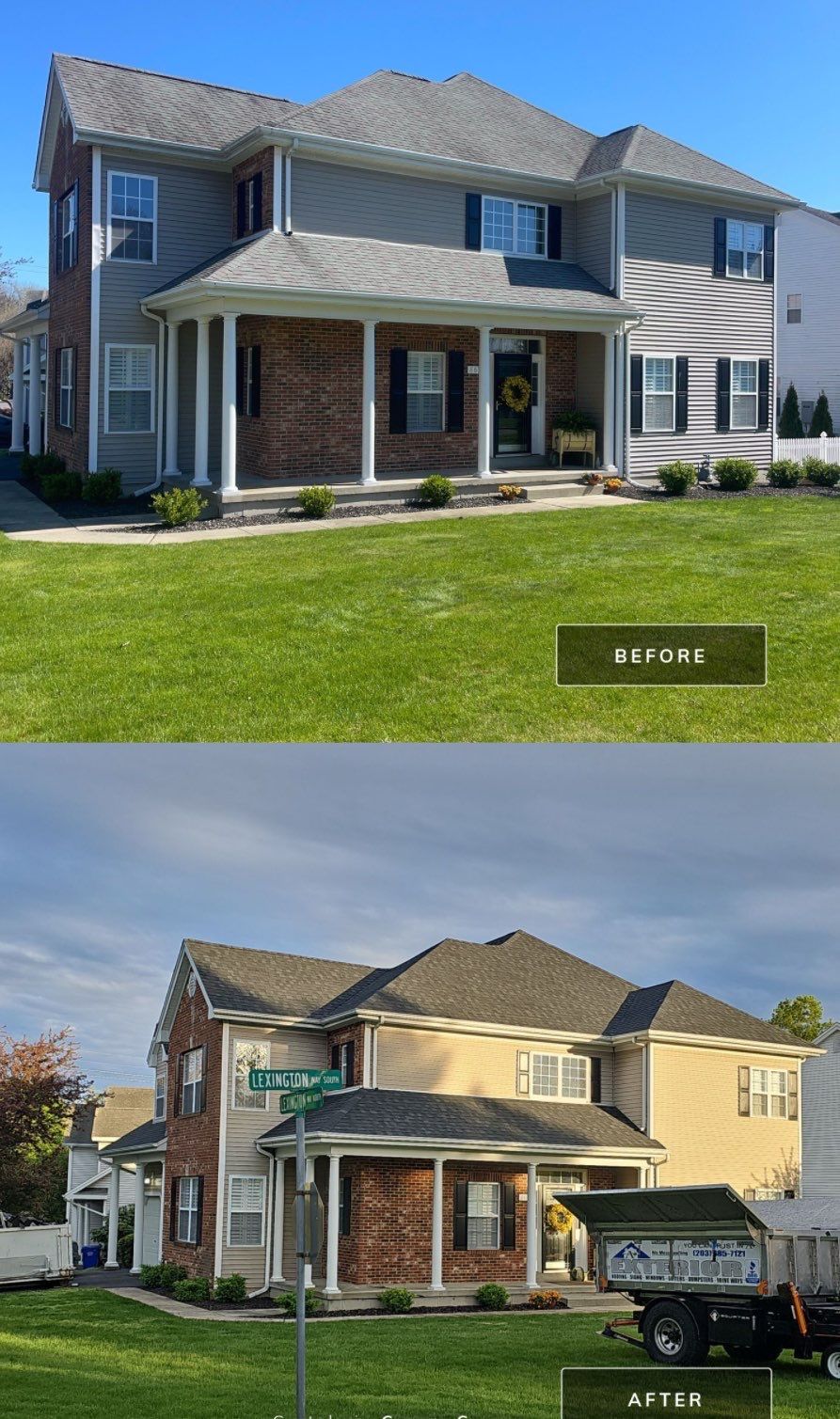 Residential Roofing Installation using Tamko Rustic Black by A Plus Exterior