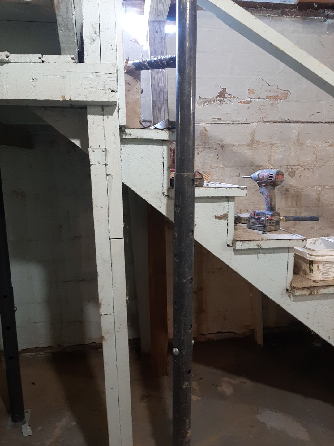 Basement Wall Rebuild with Exterior Waterproofing by Toledo Basement Repair