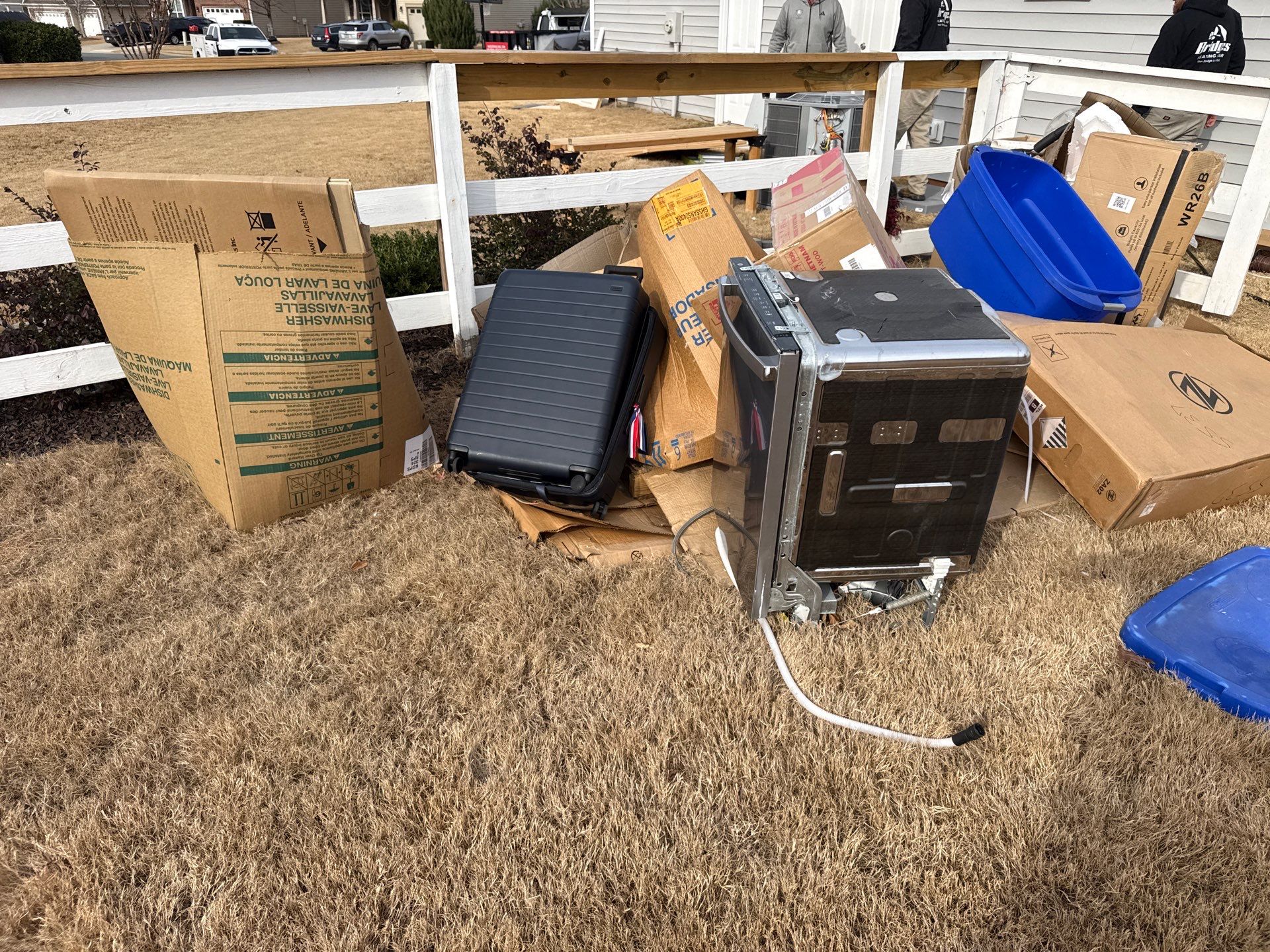 Project in Waxhaw by Badger Hauling